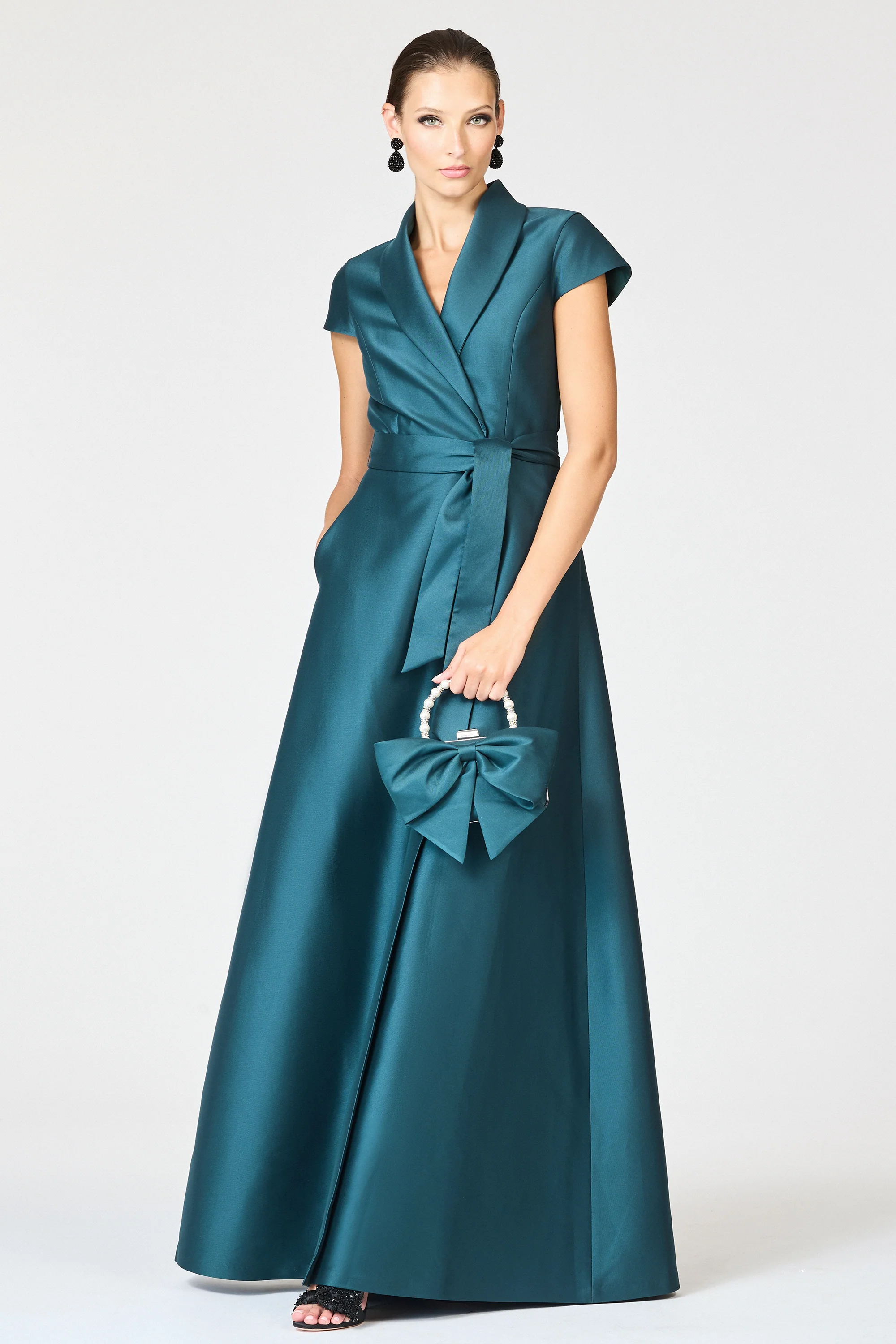 ETIENNE GOWN - FOREST GREEN - Image 2
