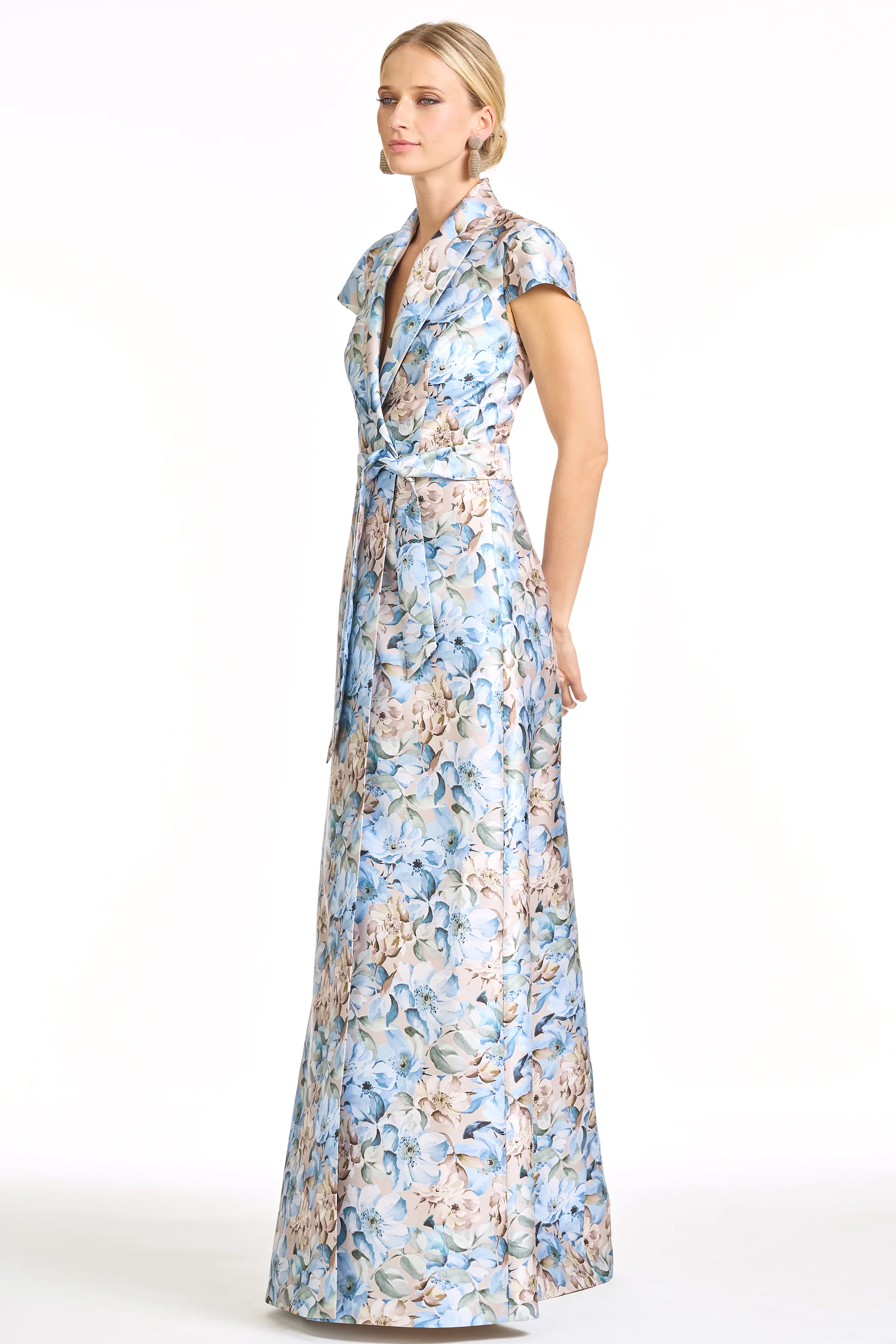 ETIENNE GOWN - WATERCOLOR GERNAIUM - Image 2