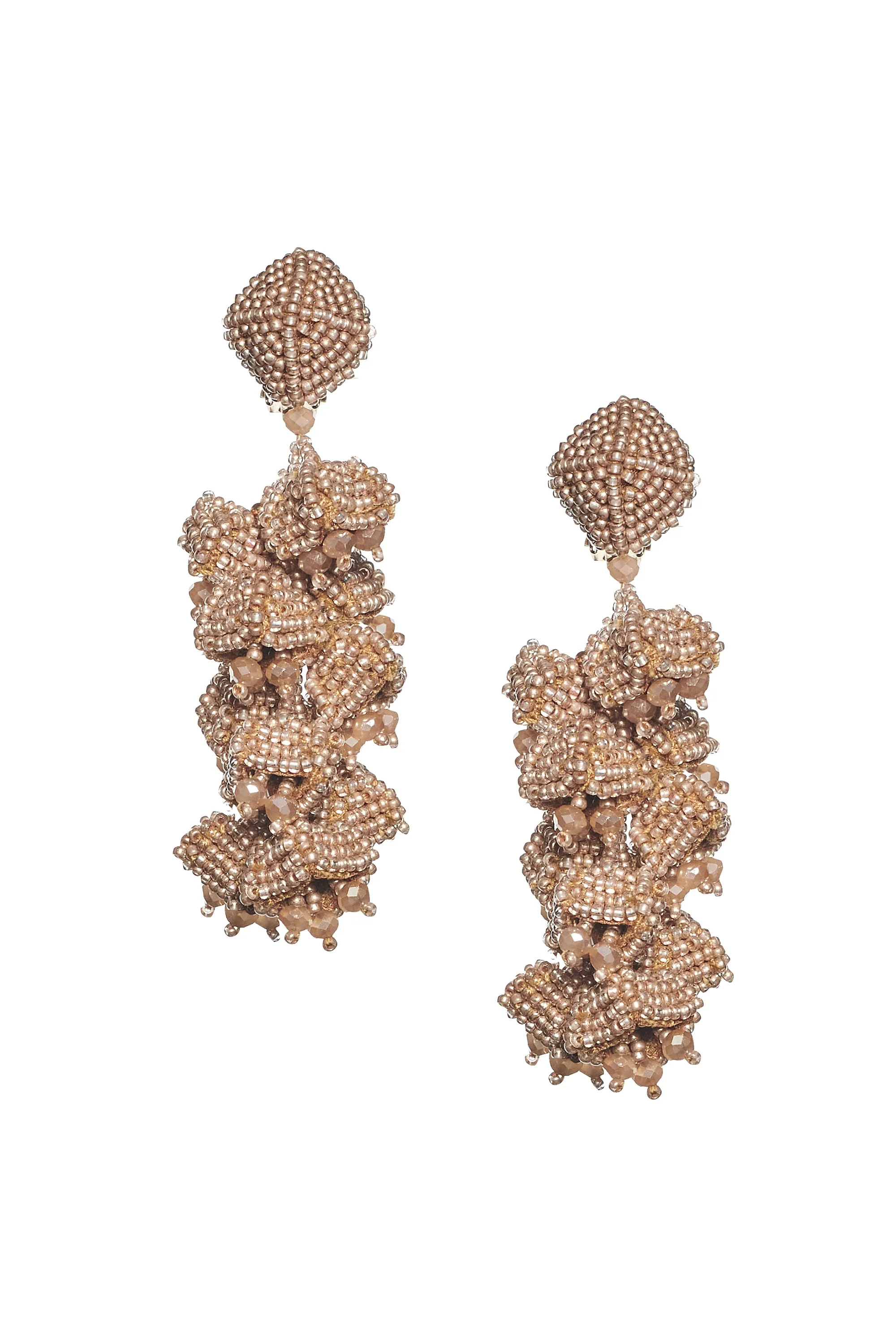 GRAPES EARRINGS - GOLD - Image 2