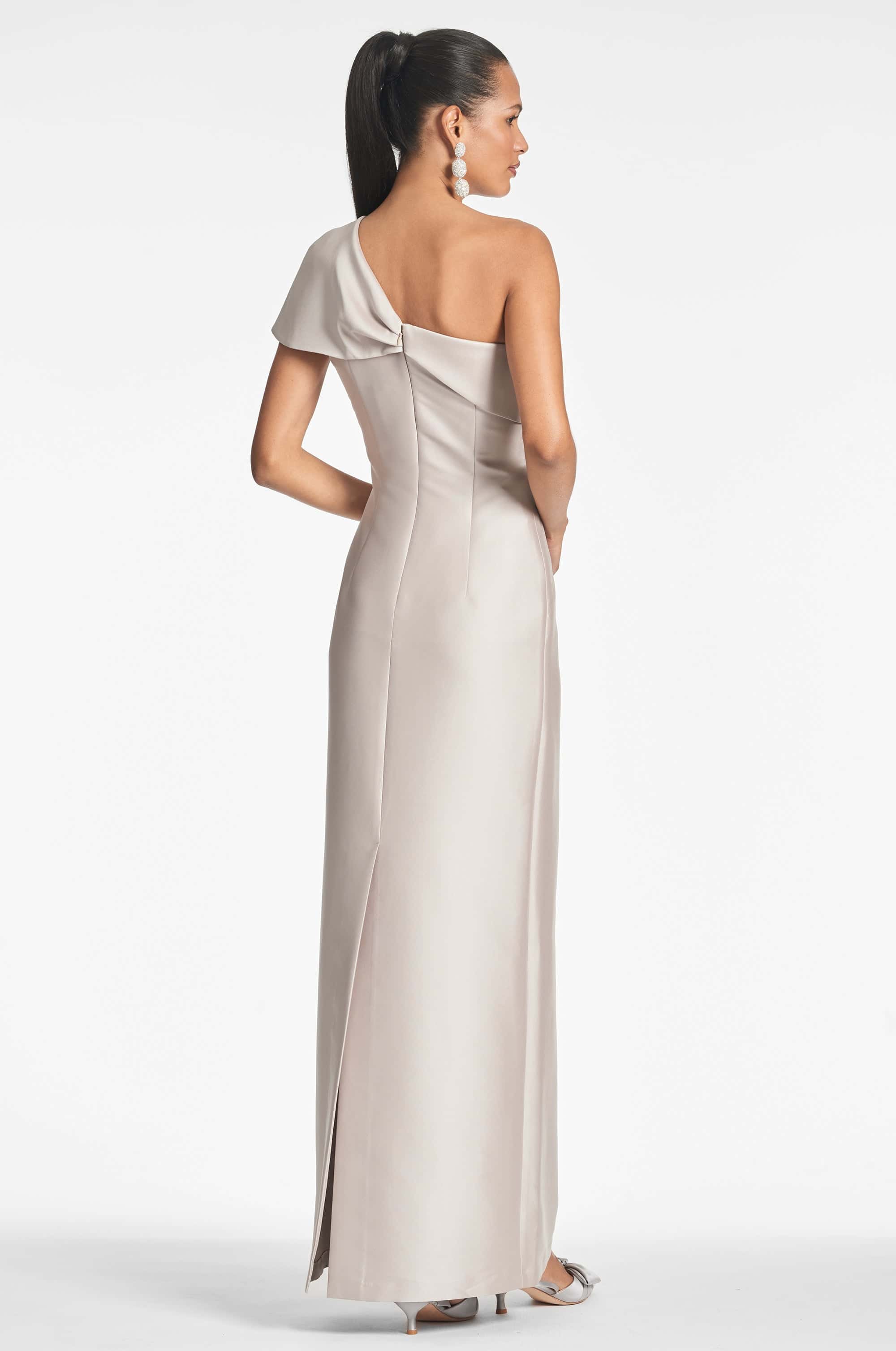 INES GOWN - FROSTY PEWTER - FINAL SALE - Image 4