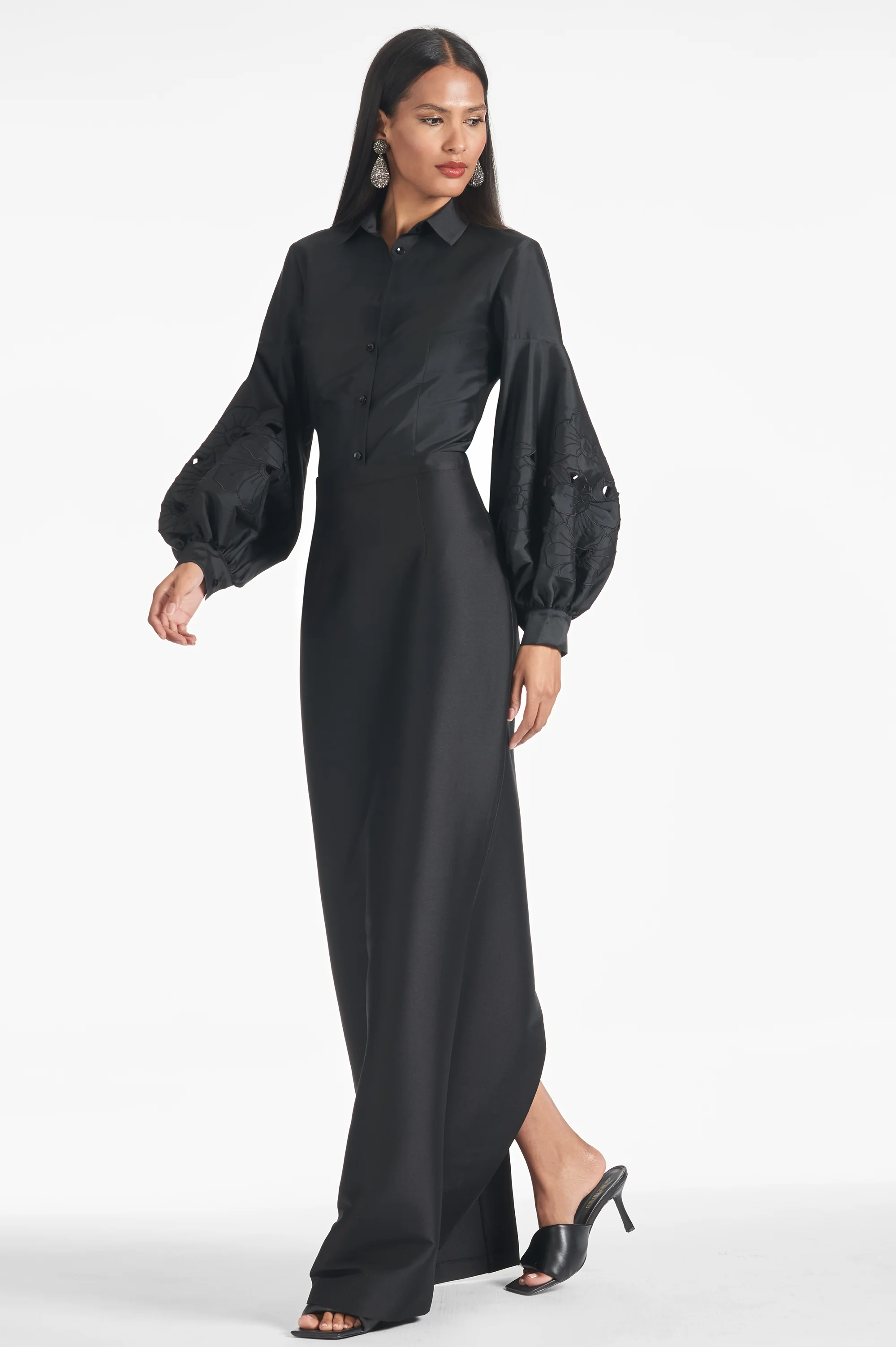 ISOLDE SKIRT - BLACK - FINAL SALE - Image 2