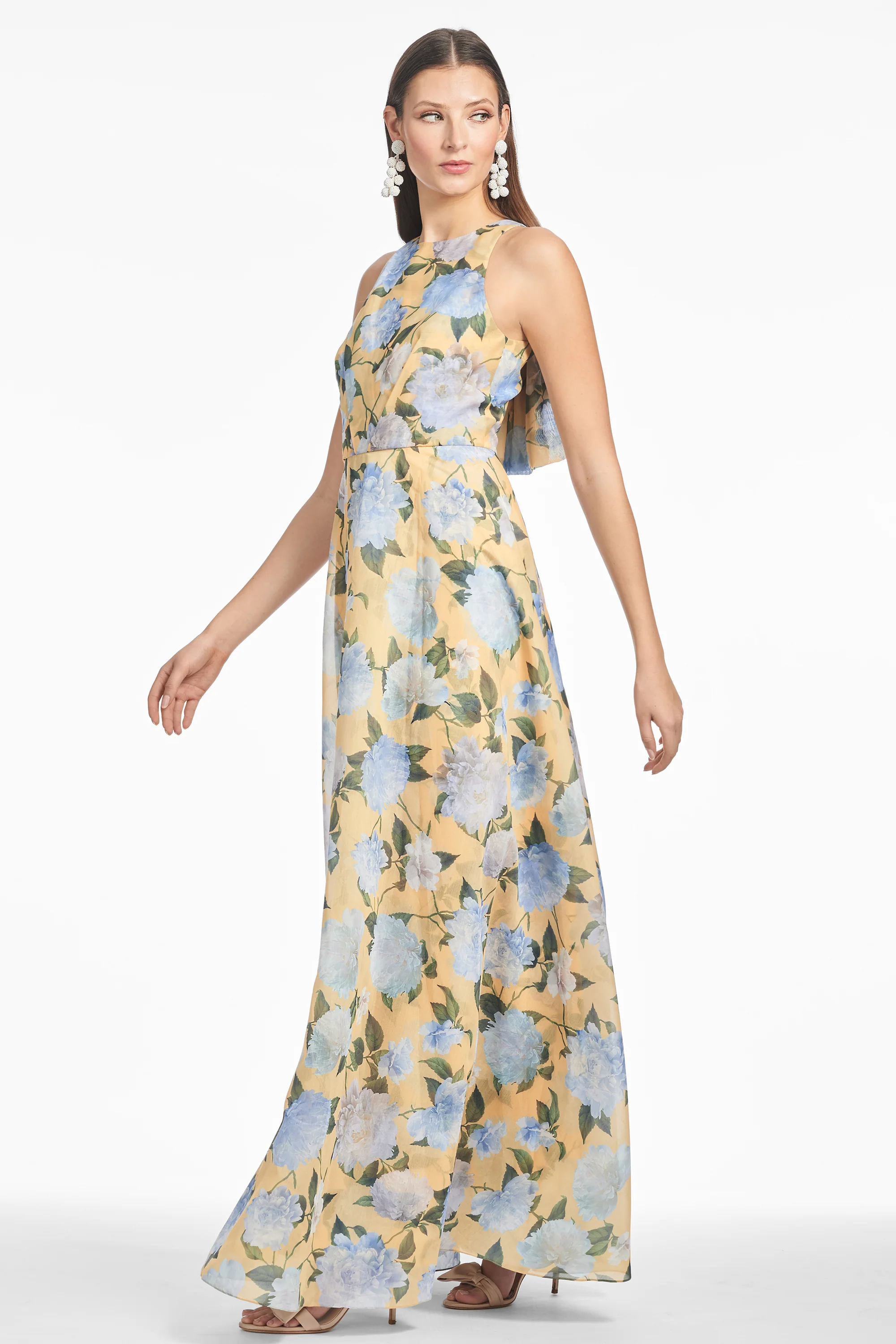 KATE GOWN - SUN AND SEA PEONIES - FINAL SALE - Image 3