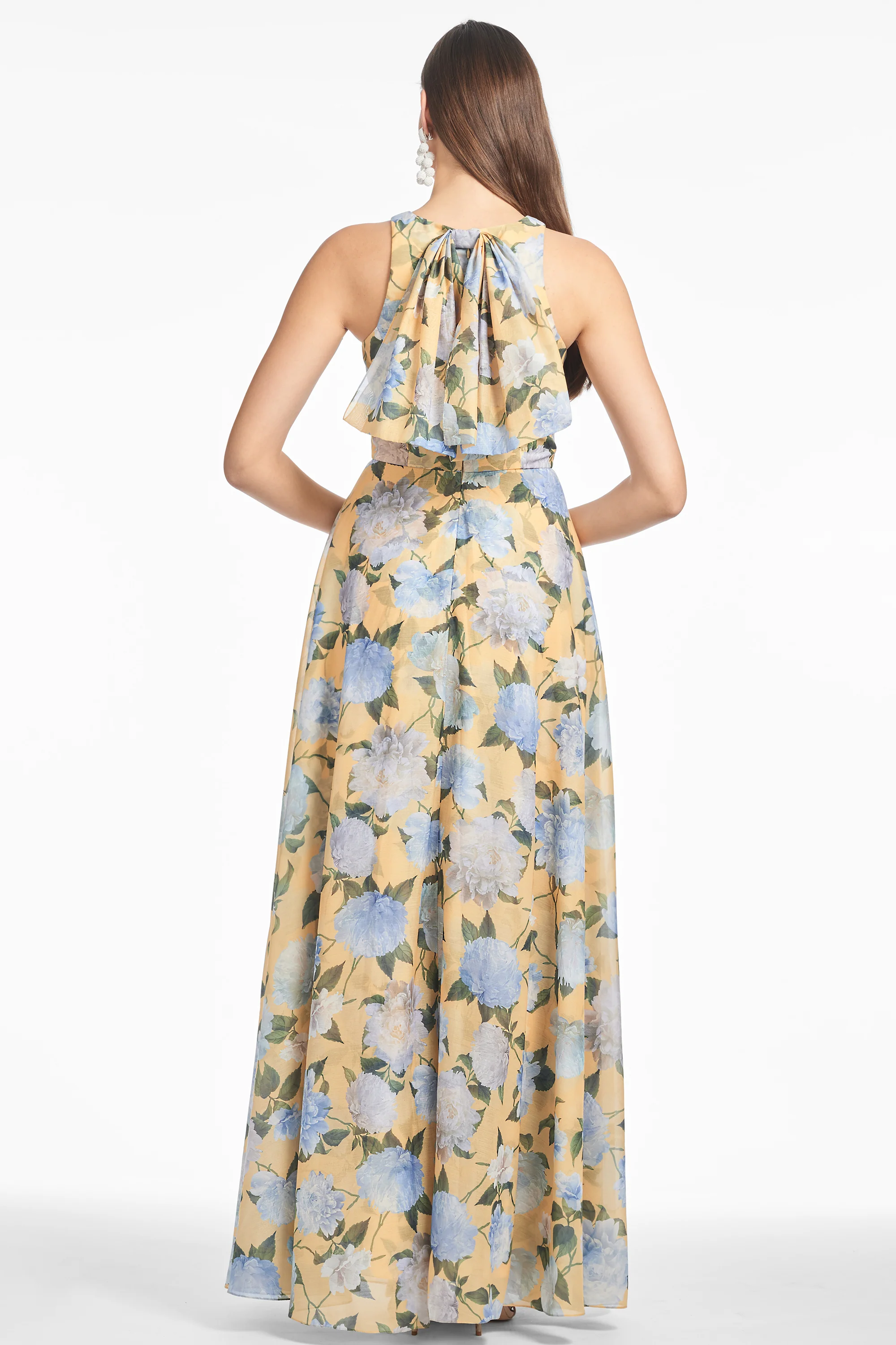 KATE GOWN - SUN AND SEA PEONIES - FINAL SALE - Image 4