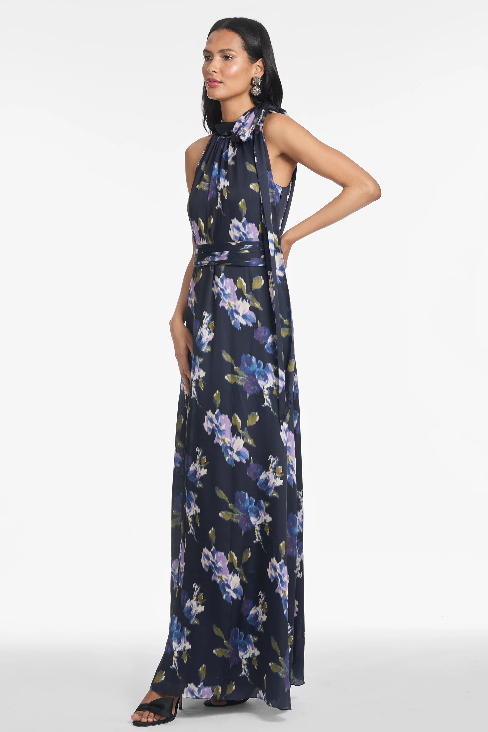 KAYLA GOWN - MIDNIGHT CORSAGE - FINAL SALE - Image 2