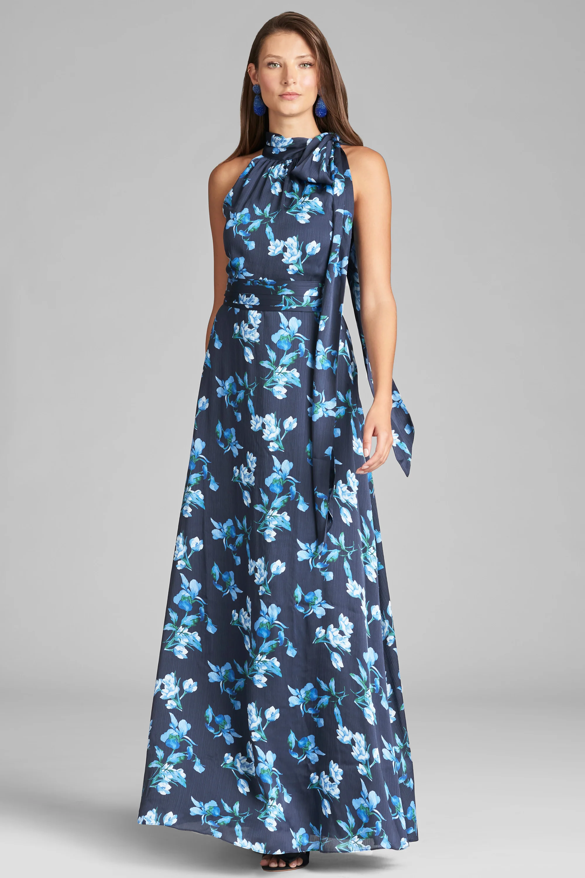 KAYLA GOWN - POSEIDON VENETIAN PETAL - FINAL SALE