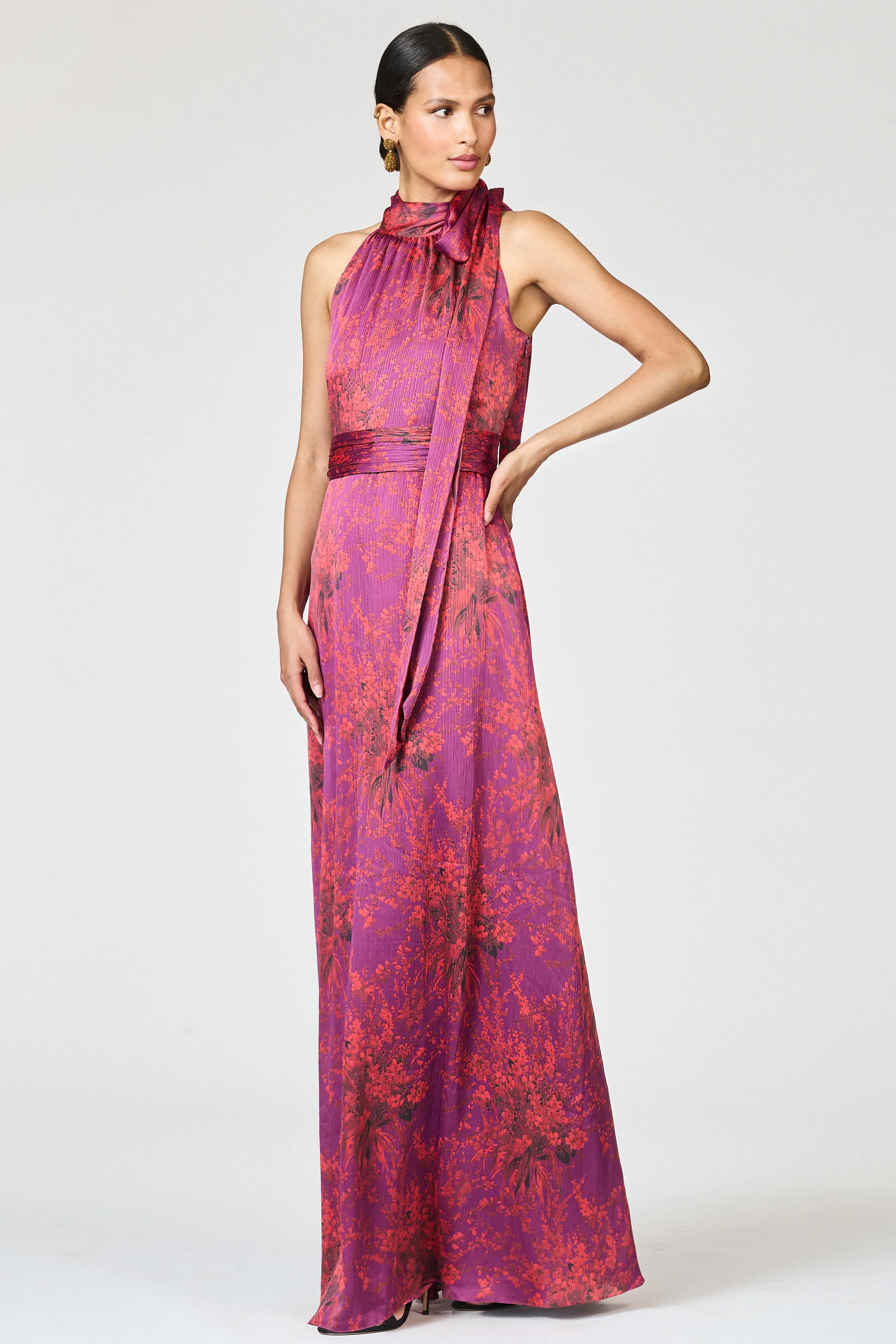 KAYLA GOWN - RASPBERRY BOUQUET - Image 3