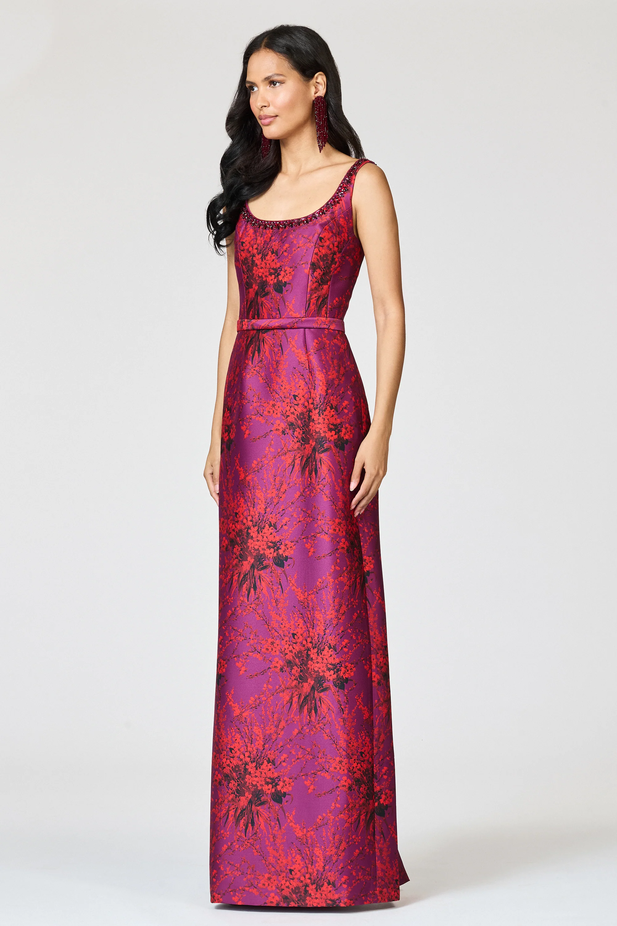 LANA GOWN - RASPBERRY BOUQUET - Image 3