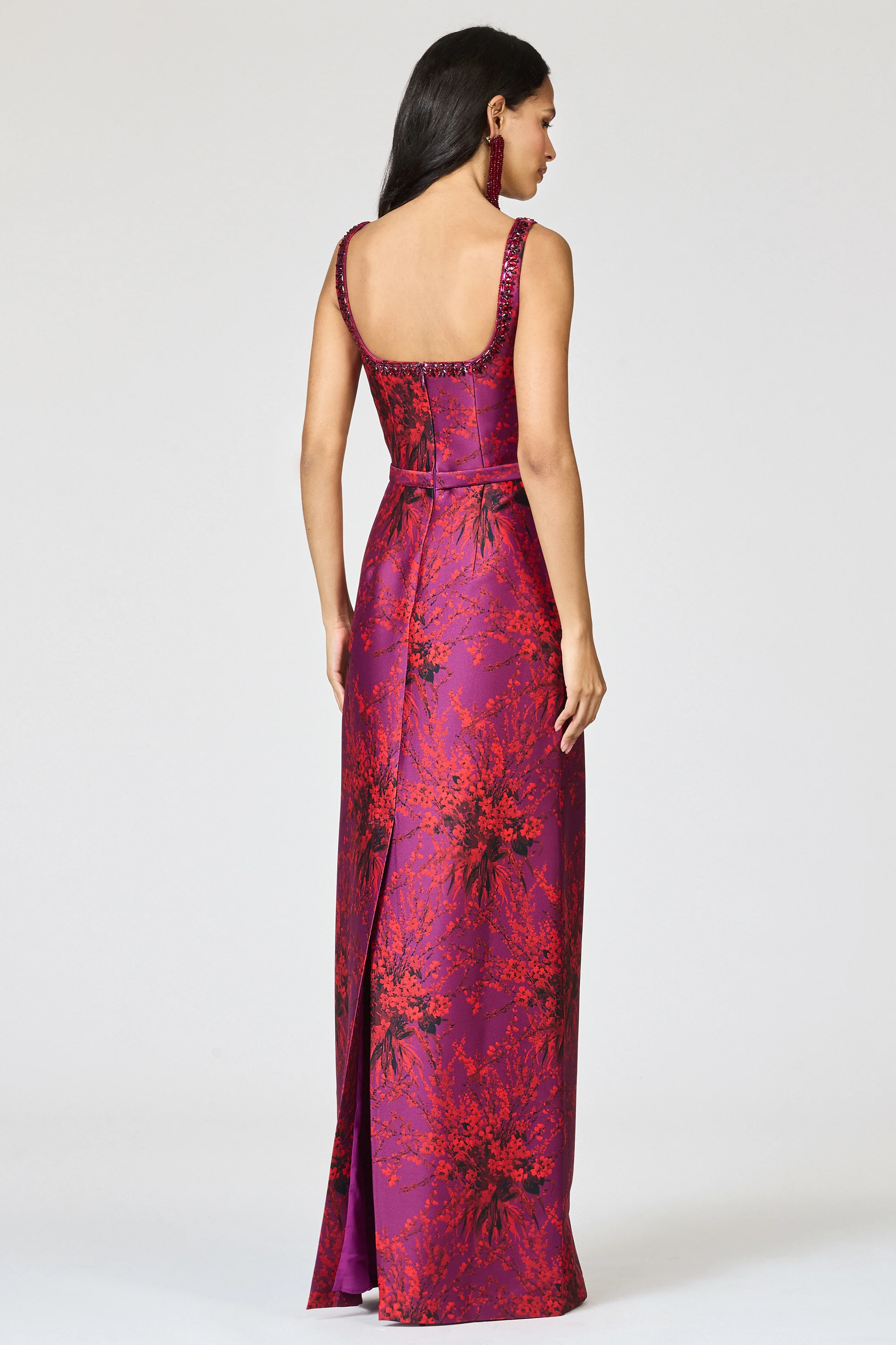 LANA GOWN - RASPBERRY BOUQUET - Image 6