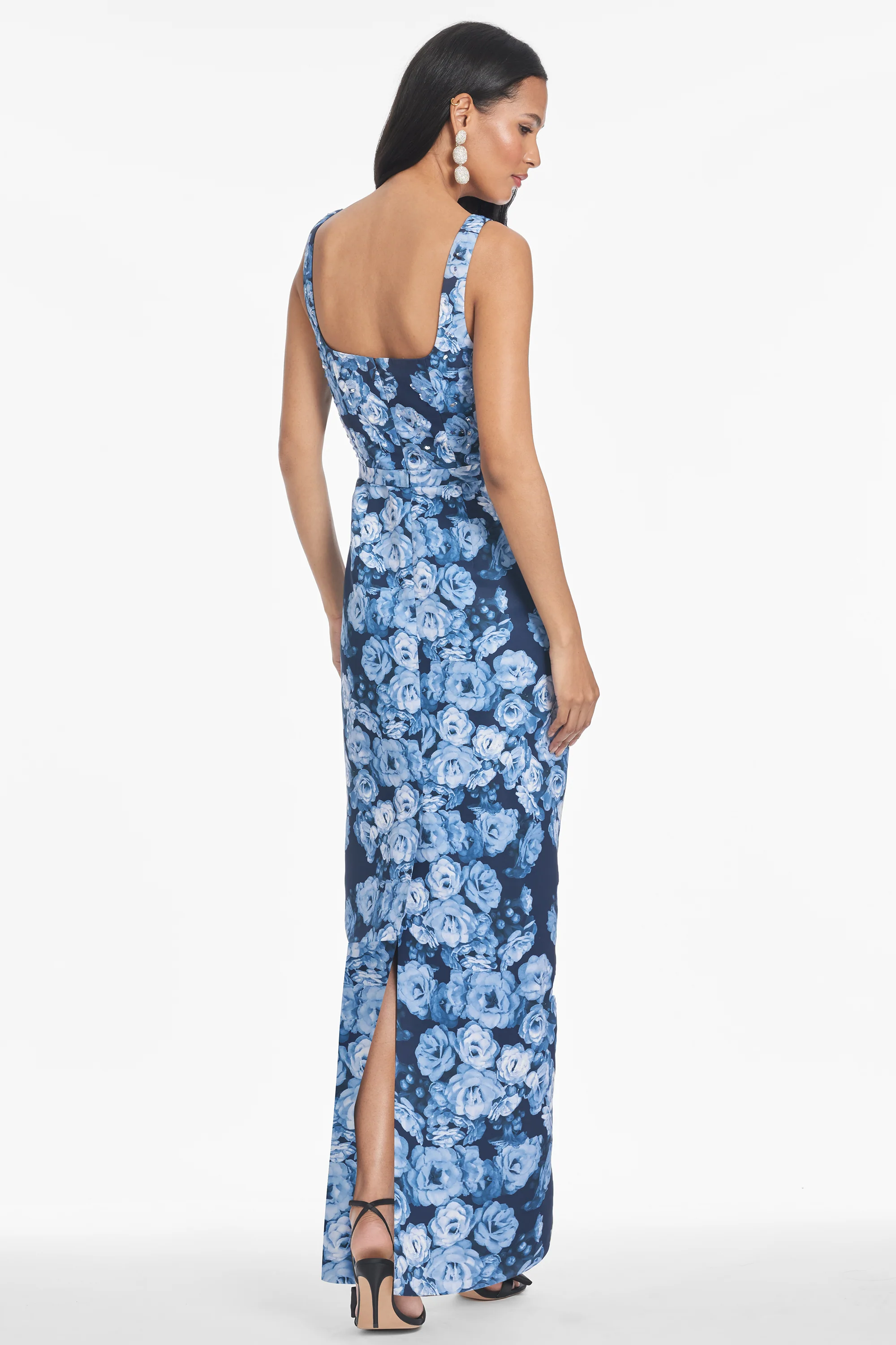 LANA GOWN - WILD SAPPHIRE ROSES - Image 3