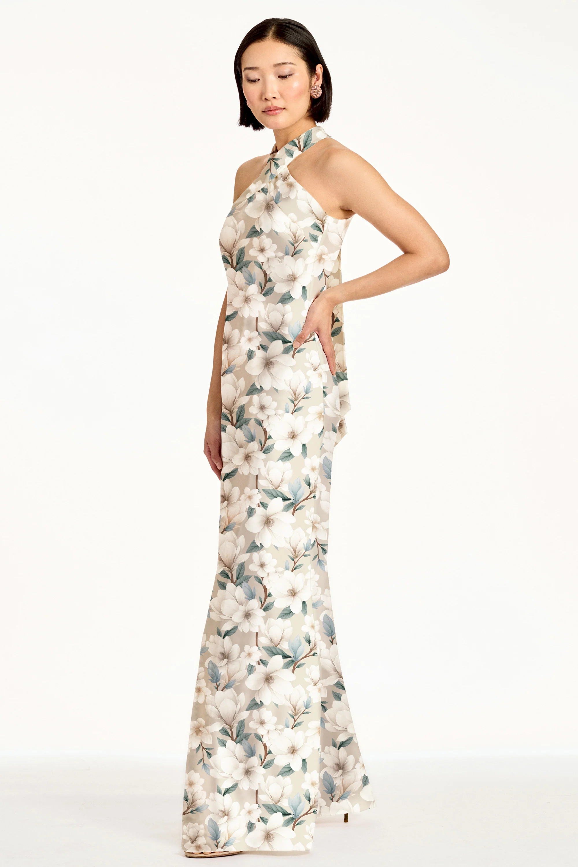 LAURANT GOWN - CHAMPAGNE MAGNOLIA - Image 2