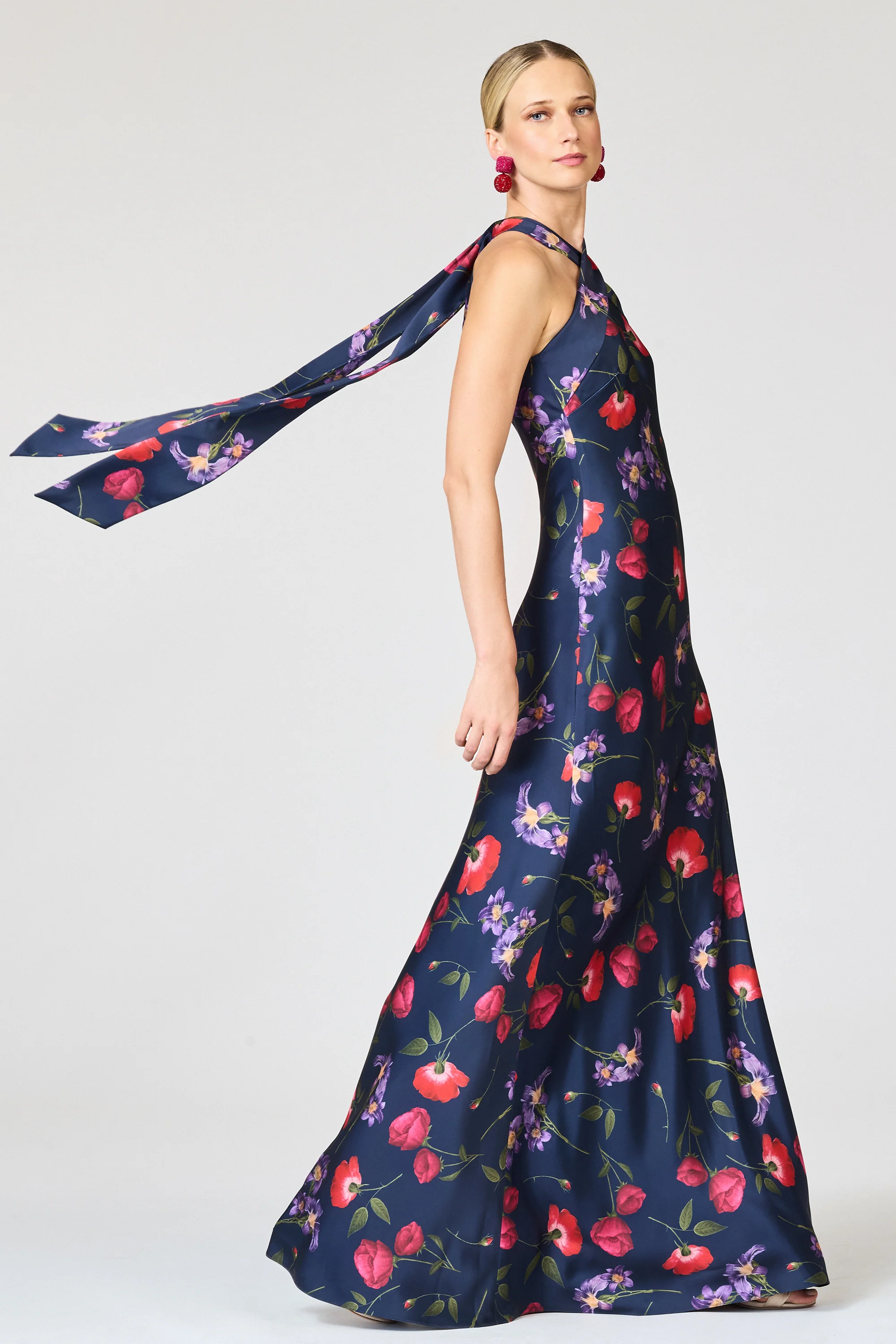 LAURANT GOWN - MIDNIGHT JARDIN - Image 2