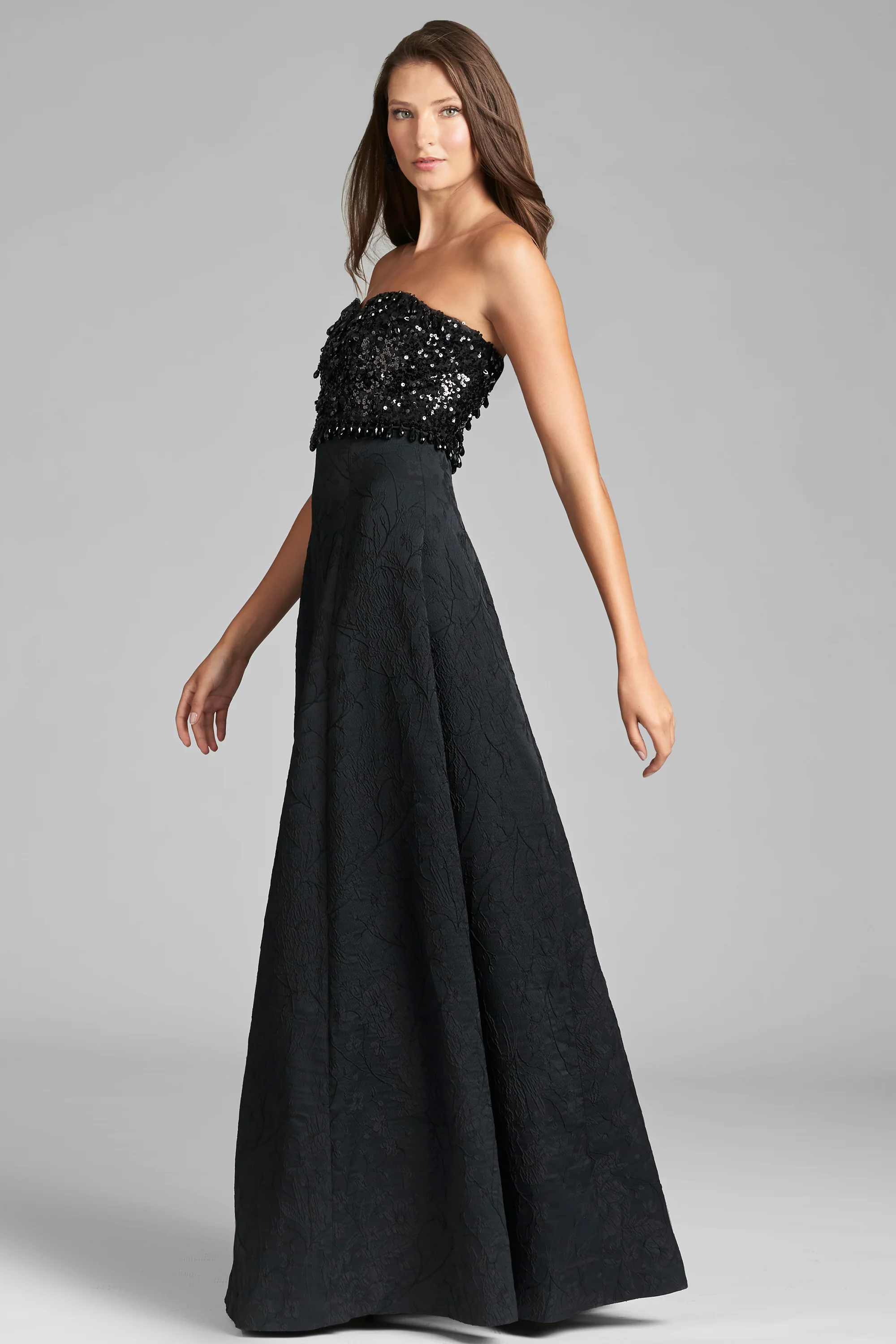 LILLIAN GOWN - BLACK - FINAL SALE - Image 5
