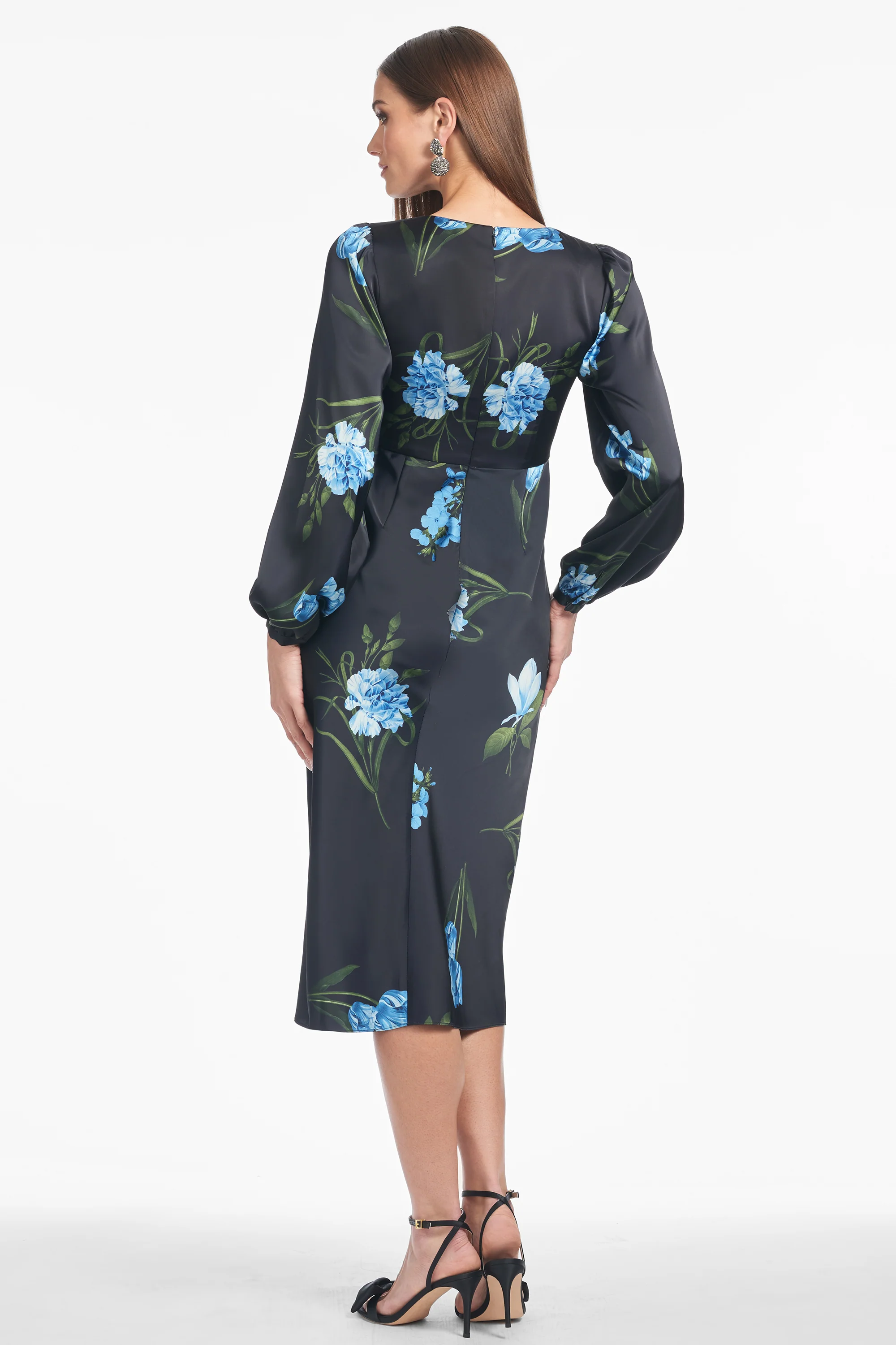 LOLA DRESS - NIGHT SKY BLUE OCULATA - FINAL SALE - Image 3