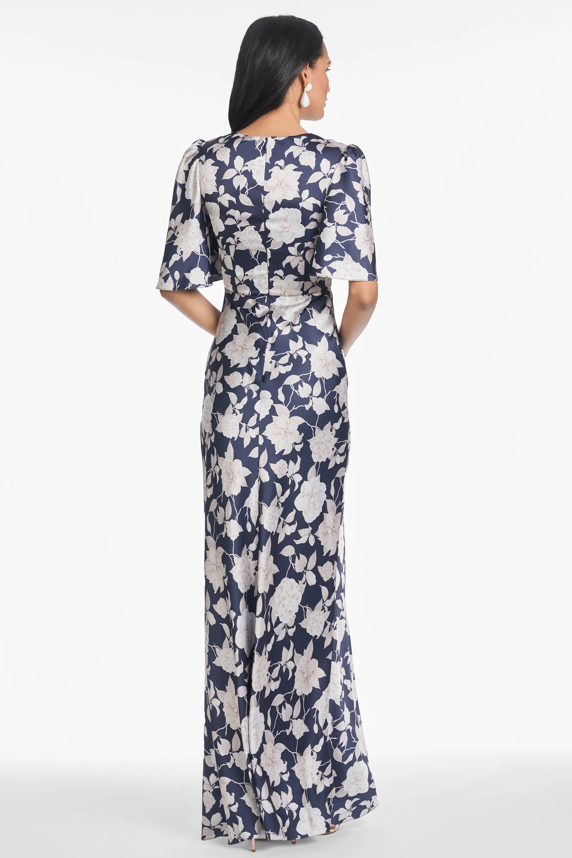 MAE GOWN - ALABASTER BEGONIA - Image 3