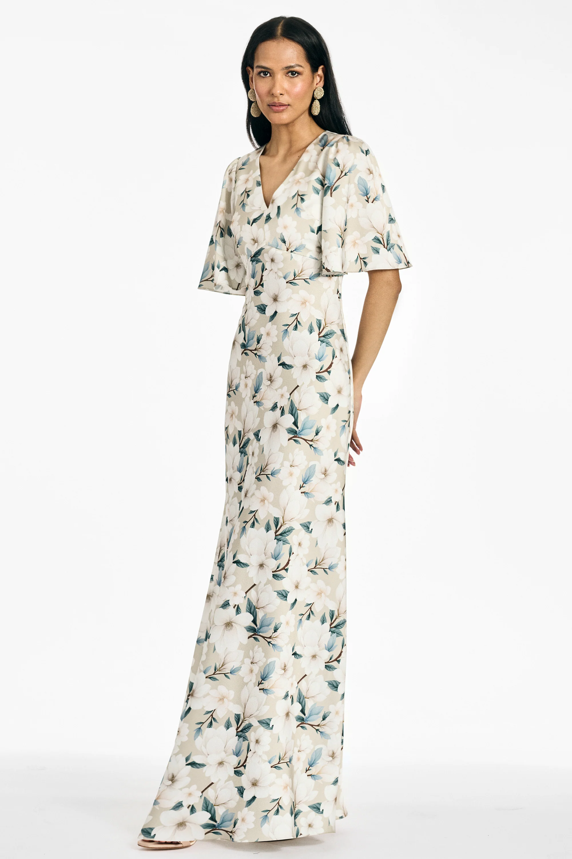 MAE GOWN - CHAMPAGNE MAGNOLIA - Image 2
