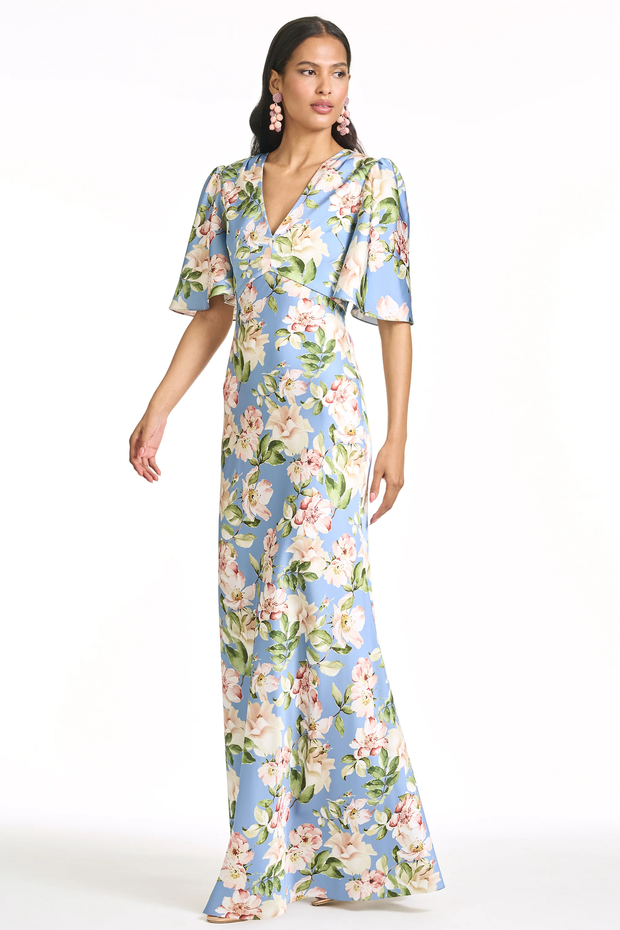 MAE GOWN - TWILIGHT CAMELLIAS - Image 2