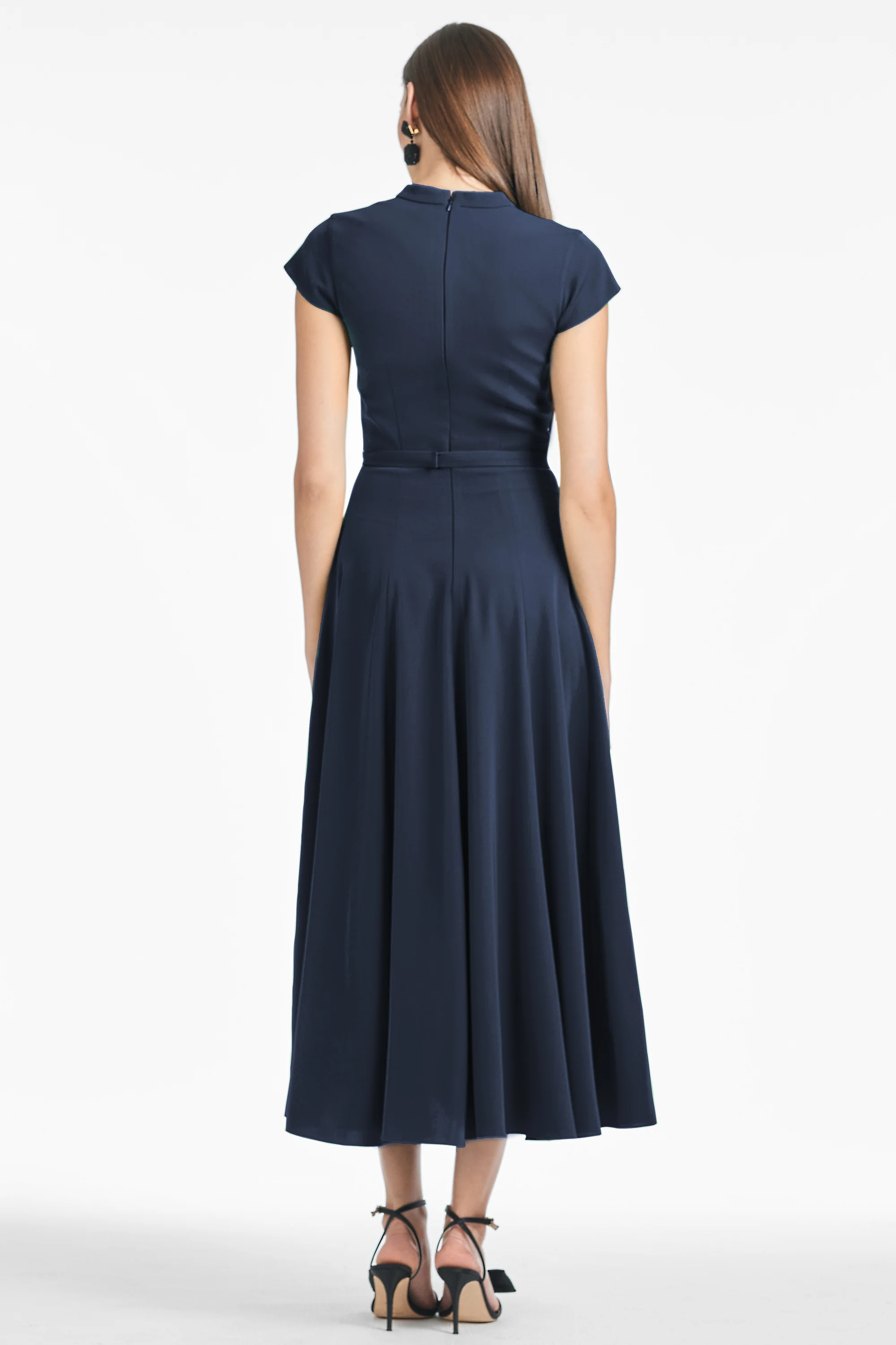 MARIAN DRESS - MIDNIGHT - Image 3