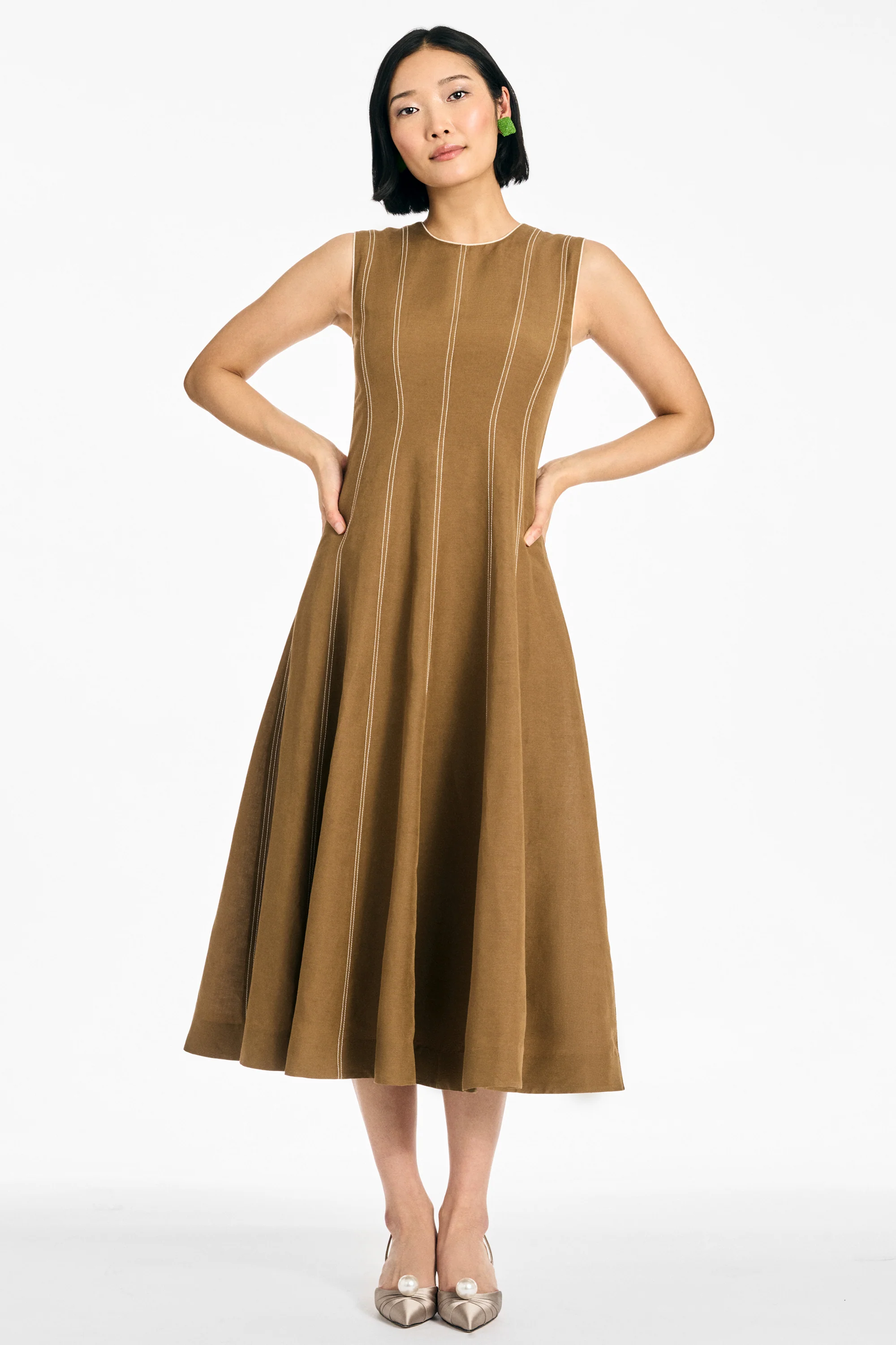 MARIPOSA DRESS - TOFFEE - Image 6