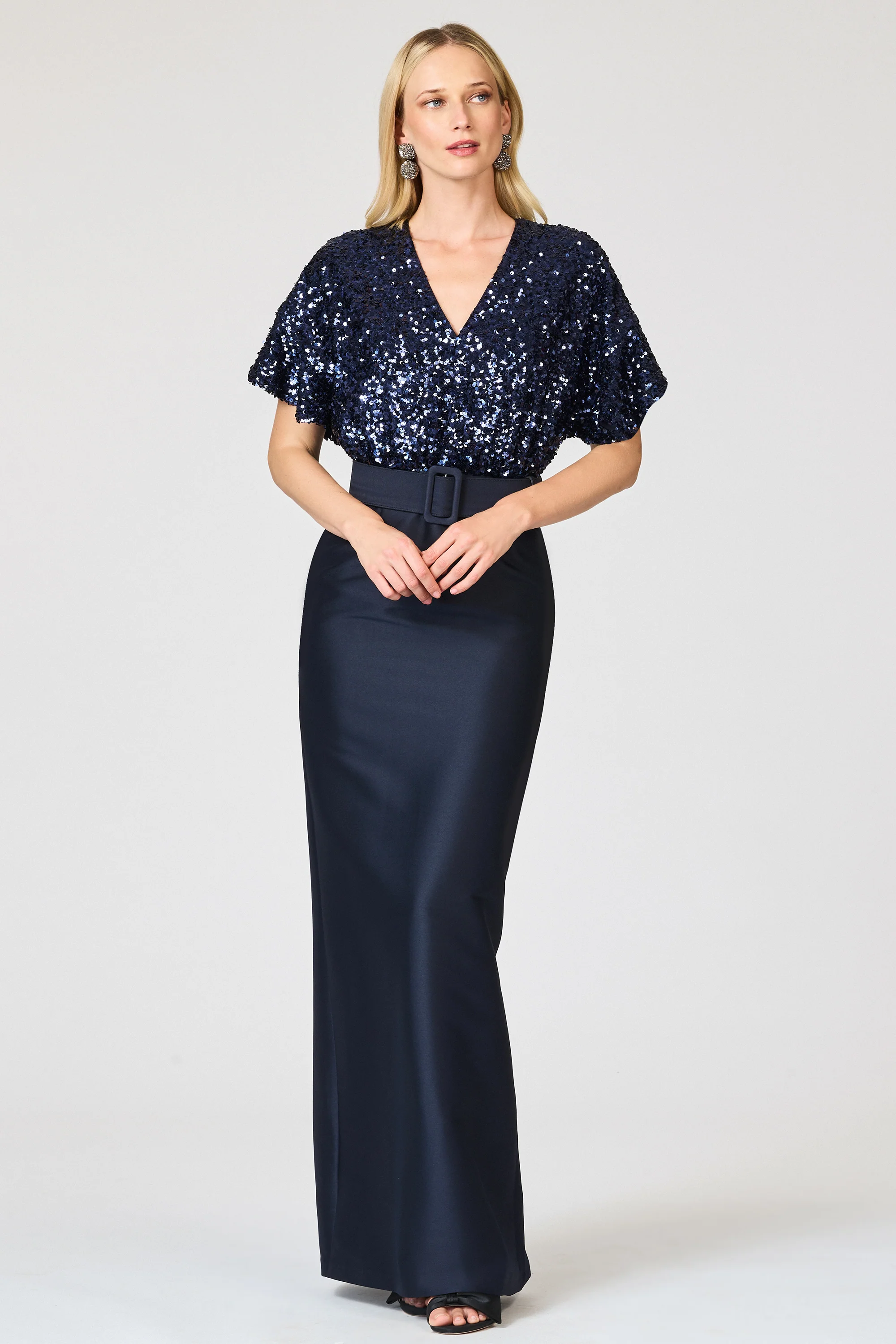 MARLENE GOWN - MIDNIGHT - Image 3