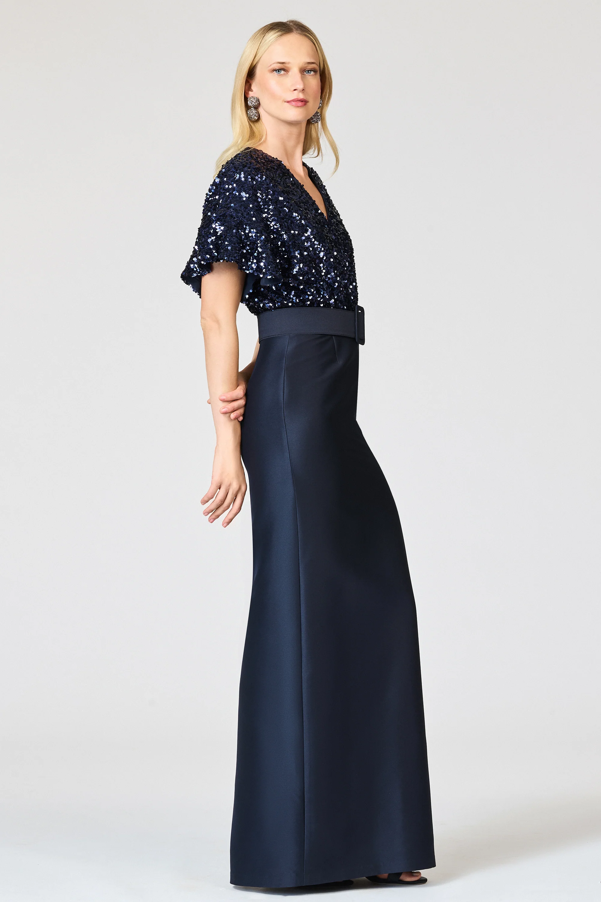 MARLENE GOWN - MIDNIGHT - Image 4