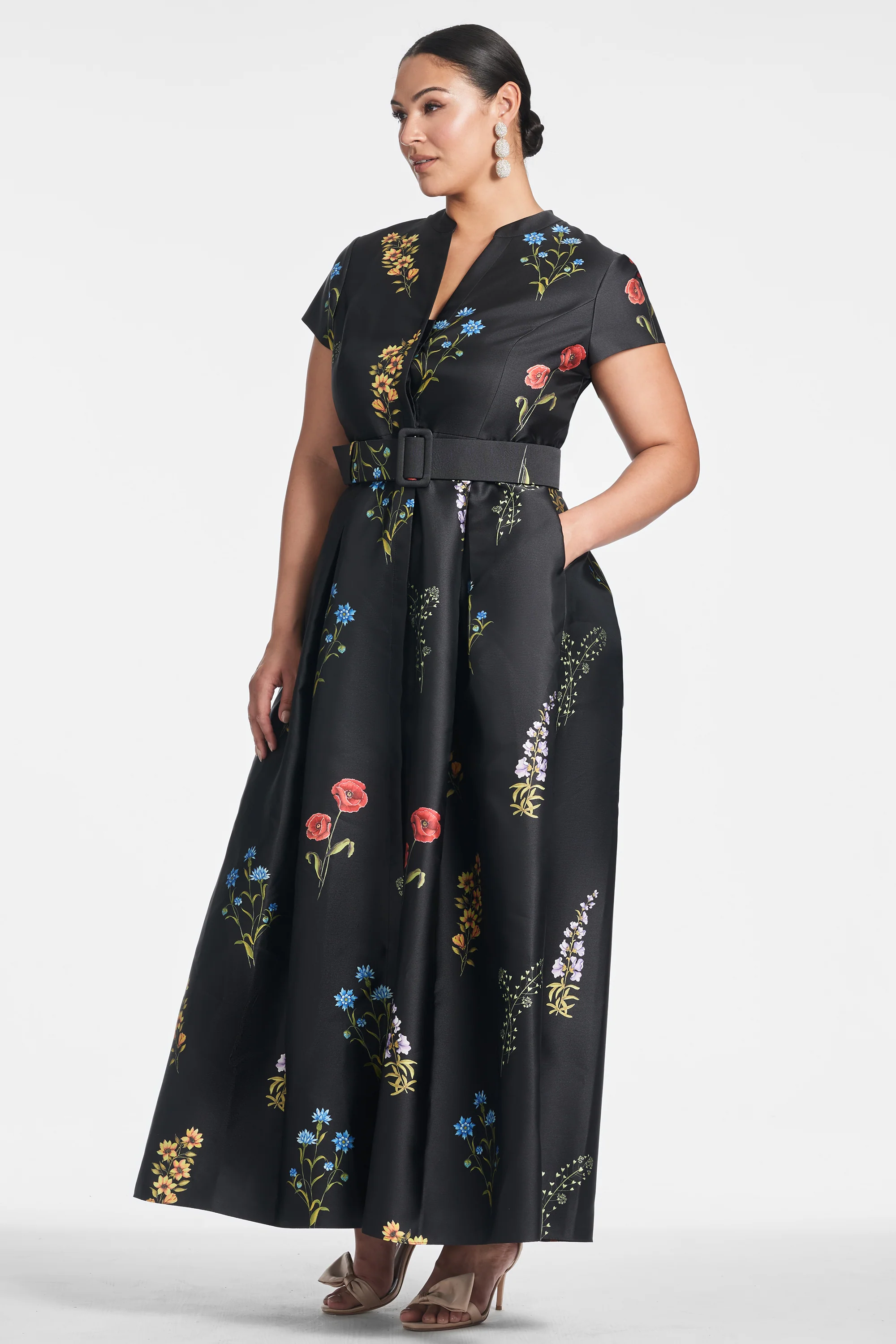 MARTA GOWN - NOIR BOUQUET - Image 7