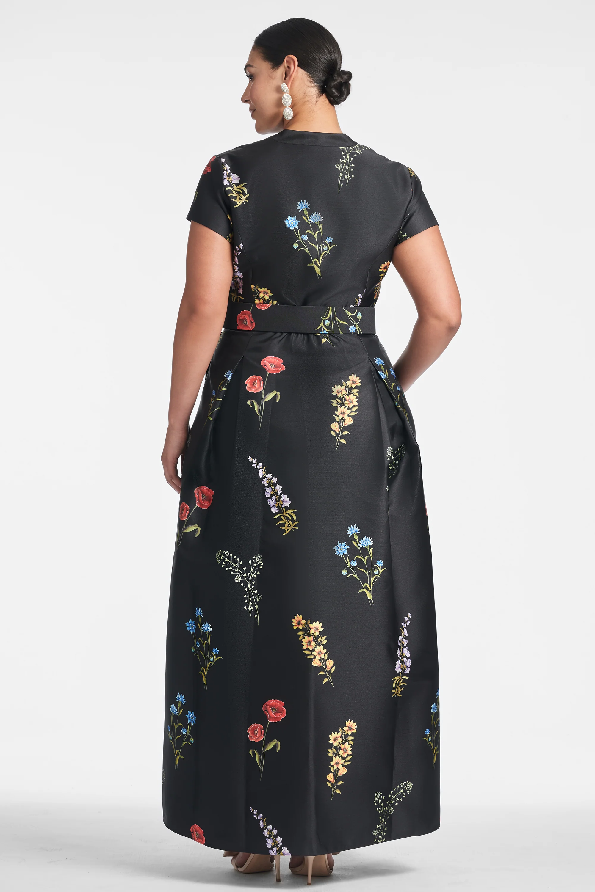 MARTA GOWN - NOIR BOUQUET - Image 8