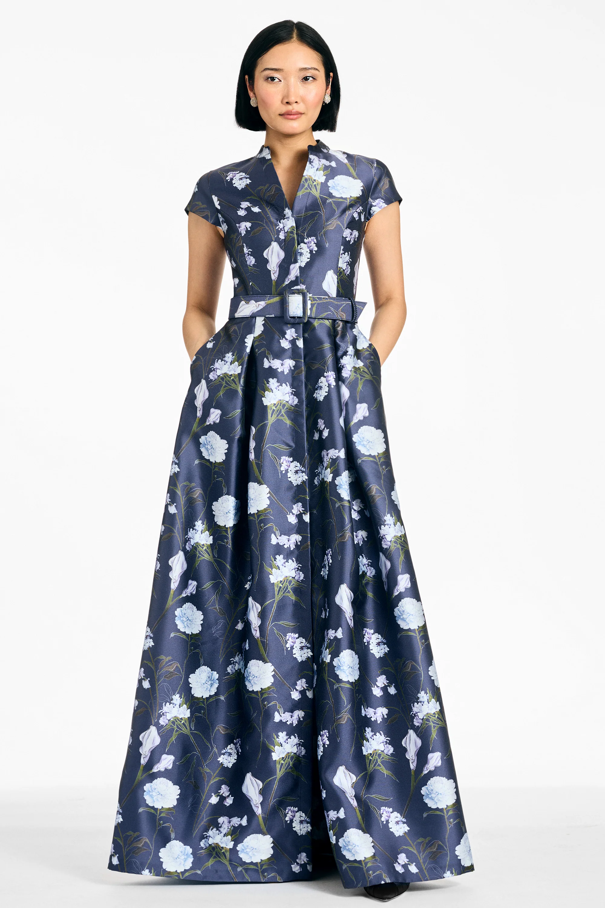 MARTA GOWN - GLACIAL BOUQUET - Image 5