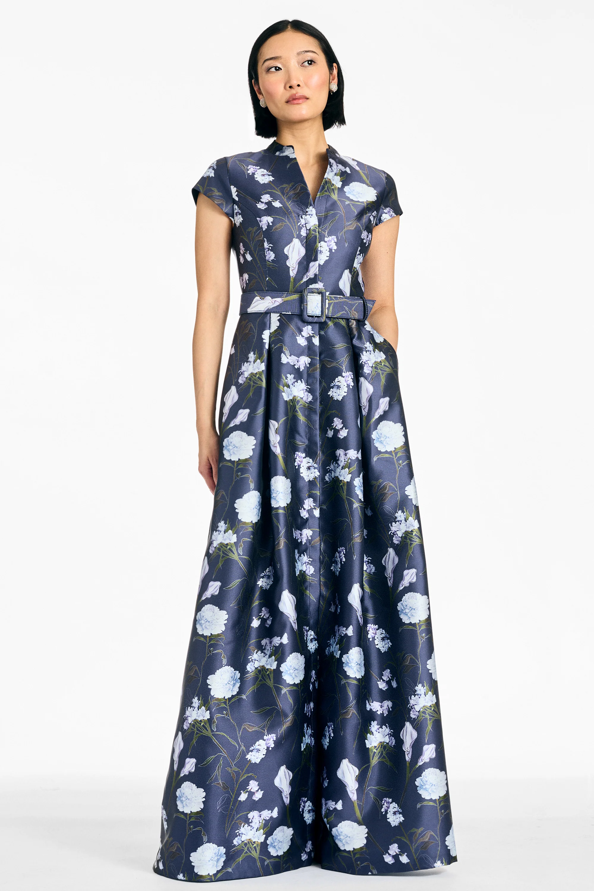MARTA GOWN - GLACIAL BOUQUET - Image 6