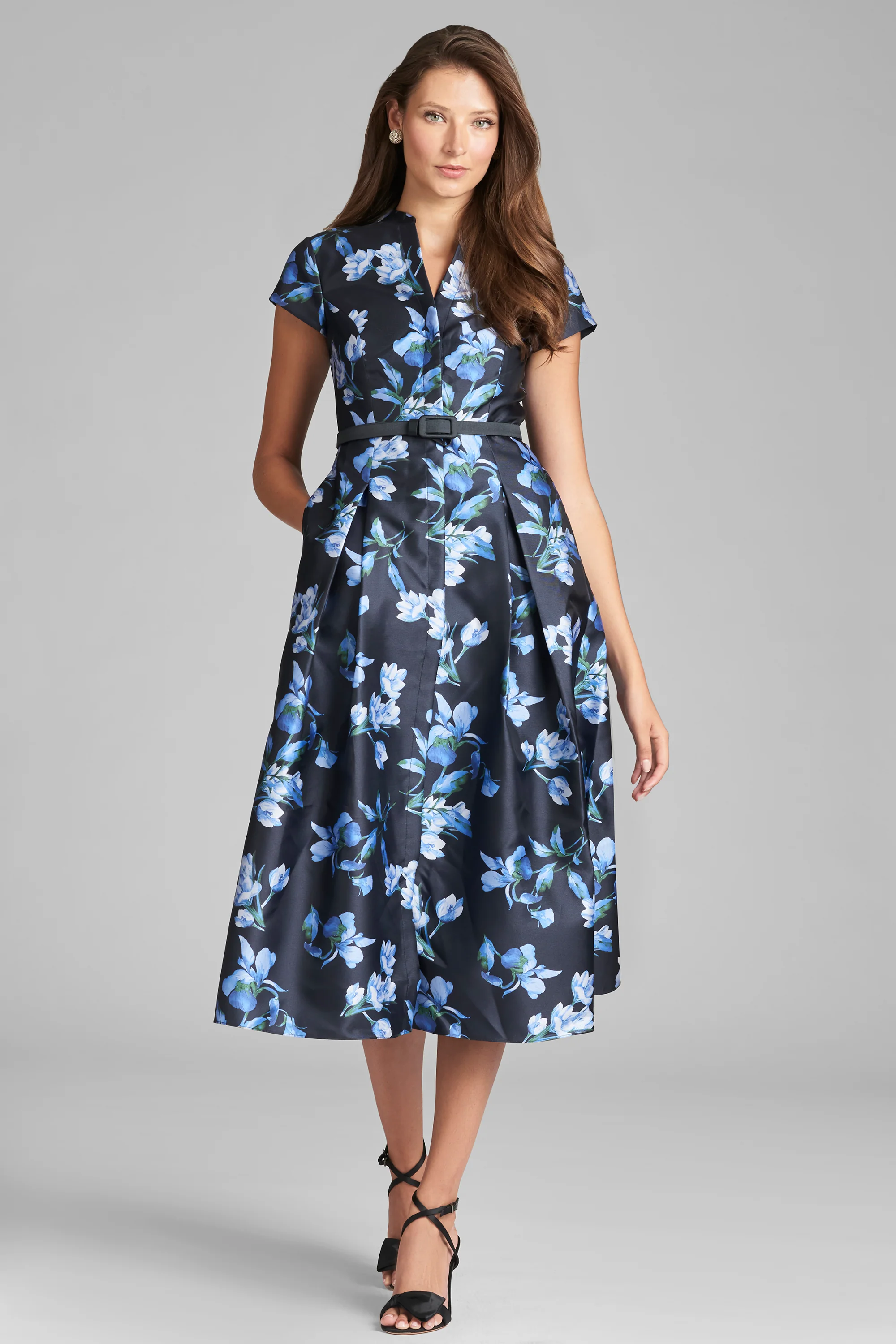 MARTINE DRESS - POSEIDON VENETIAN PETAL - FINAL SALE