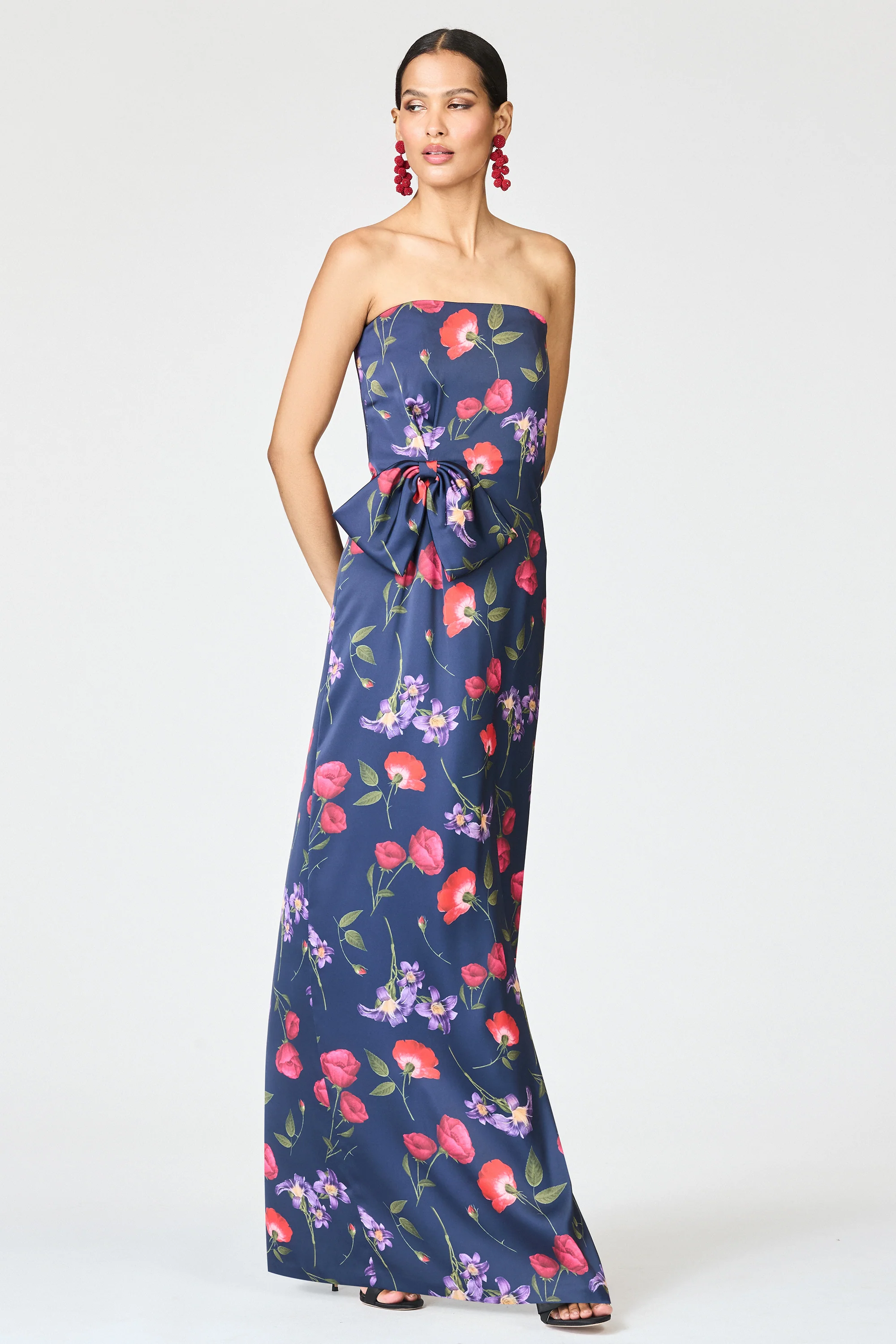 MONROE GOWN - MIDNIGHT JARDIN - FINAL SALE - Image 3