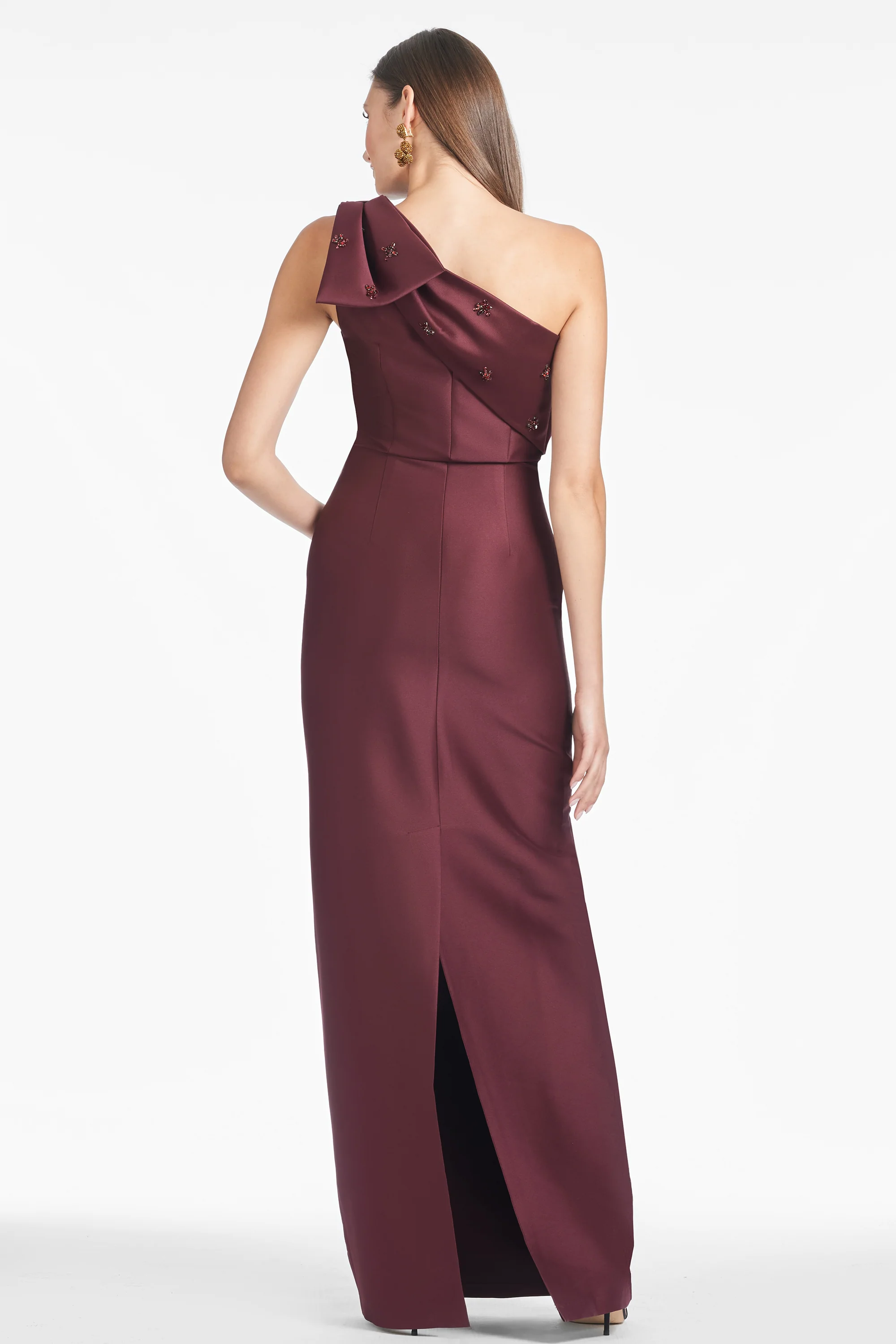 OLIVIA GOWN - MALBEC - FINAL SALE - Image 6