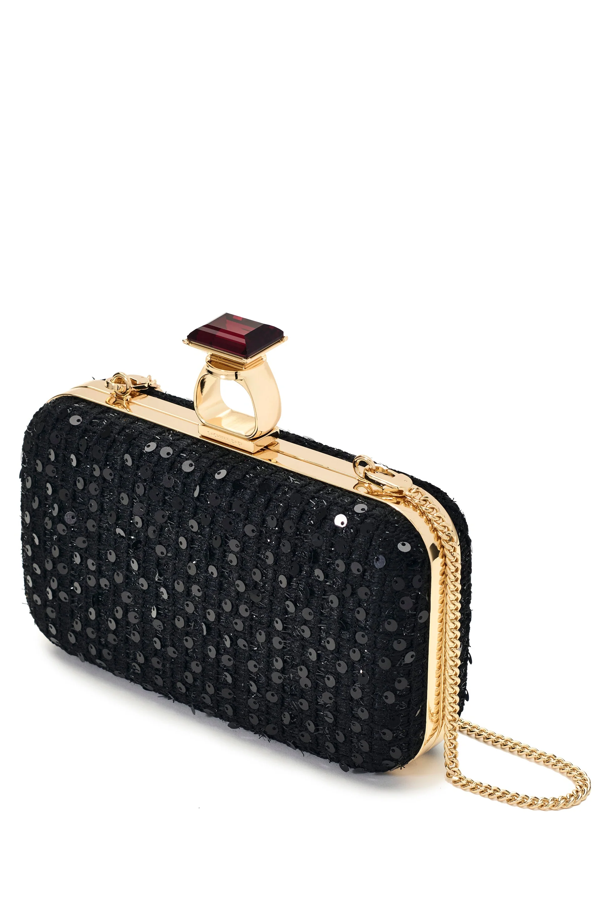 ON THE ROCKS CLUTCH - BLACK - Image 3