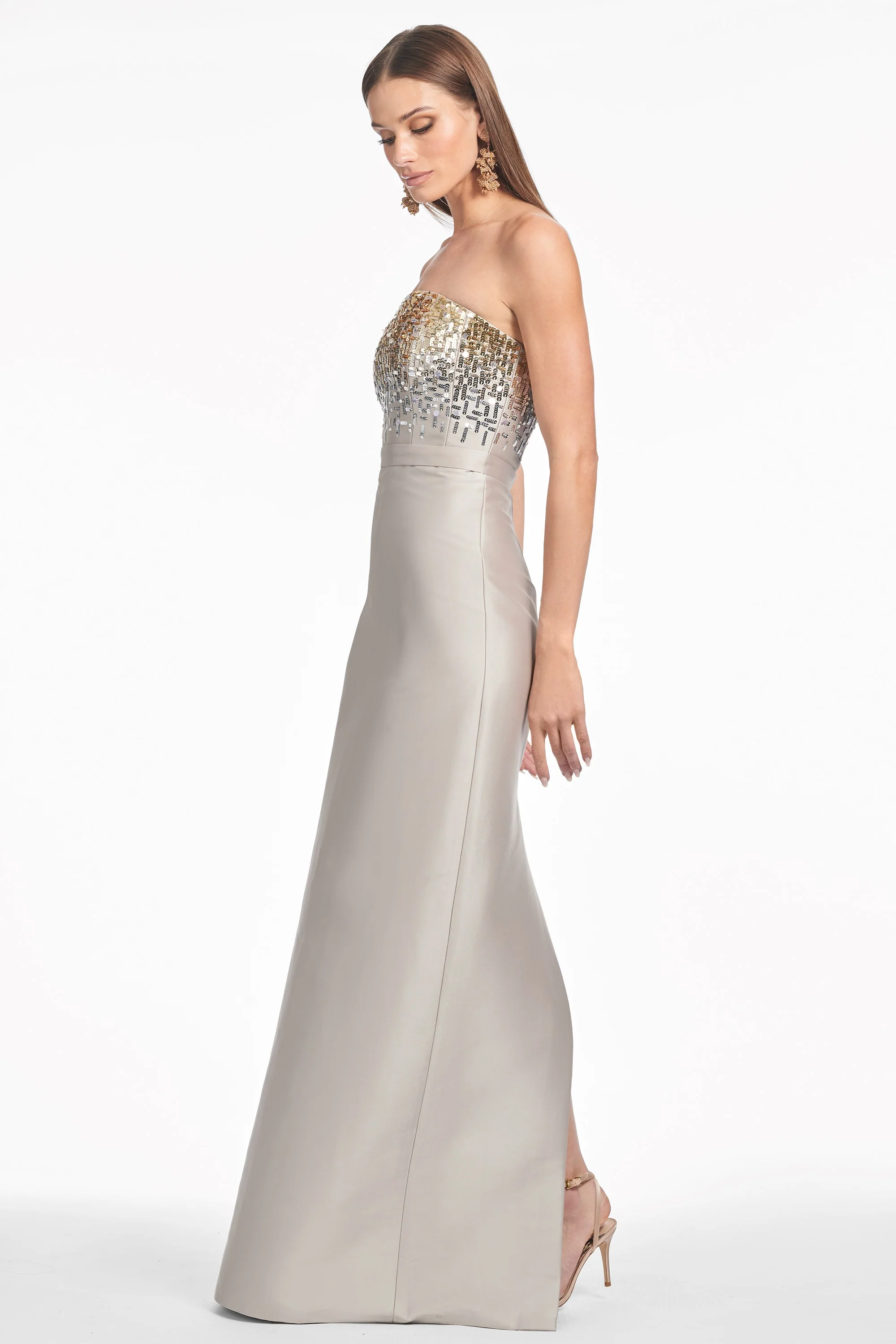 PHAEDRA GOWN - PEWTER - FINAL SALE - Image 3