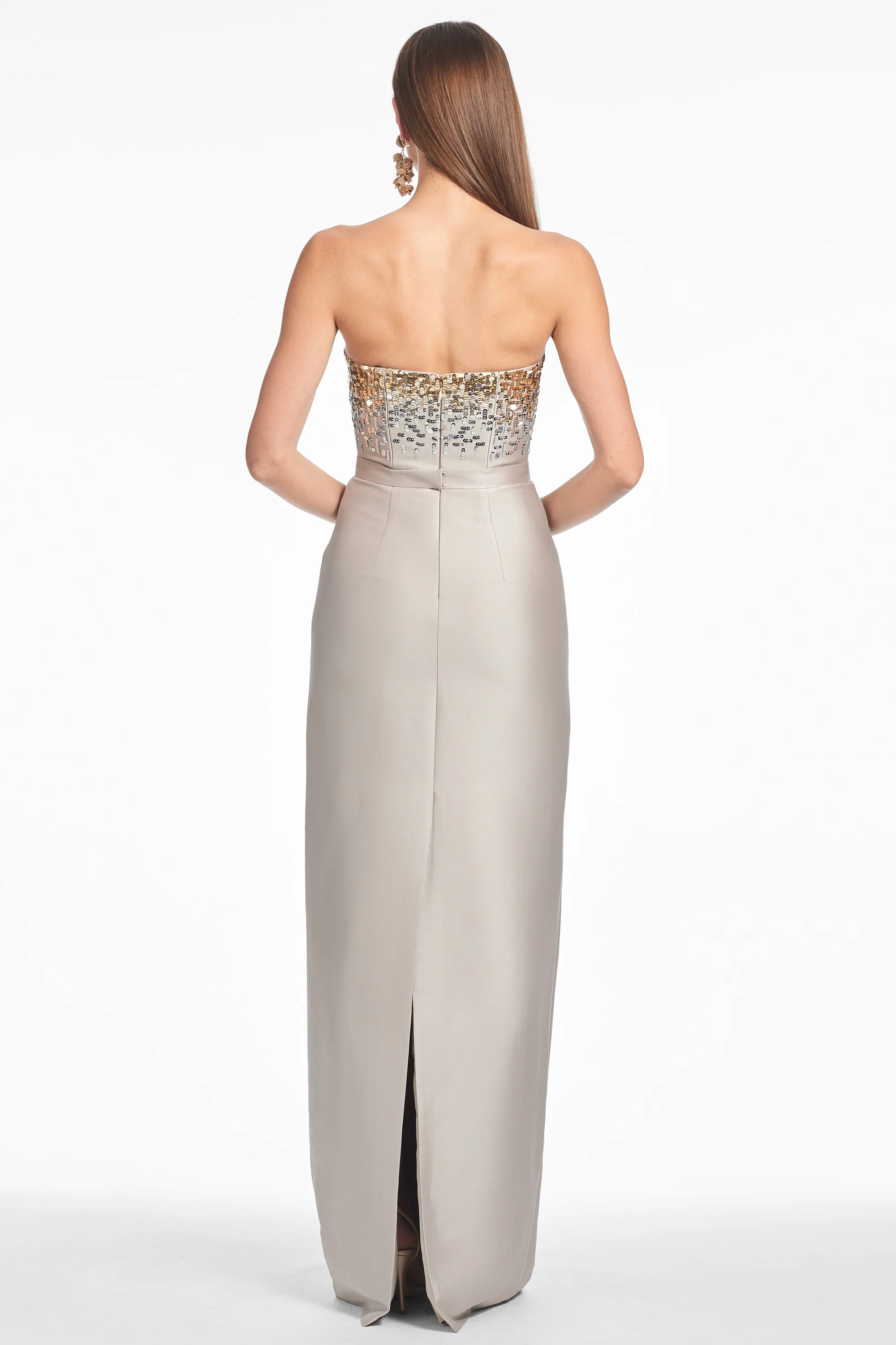 PHAEDRA GOWN - PEWTER - FINAL SALE - Image 4