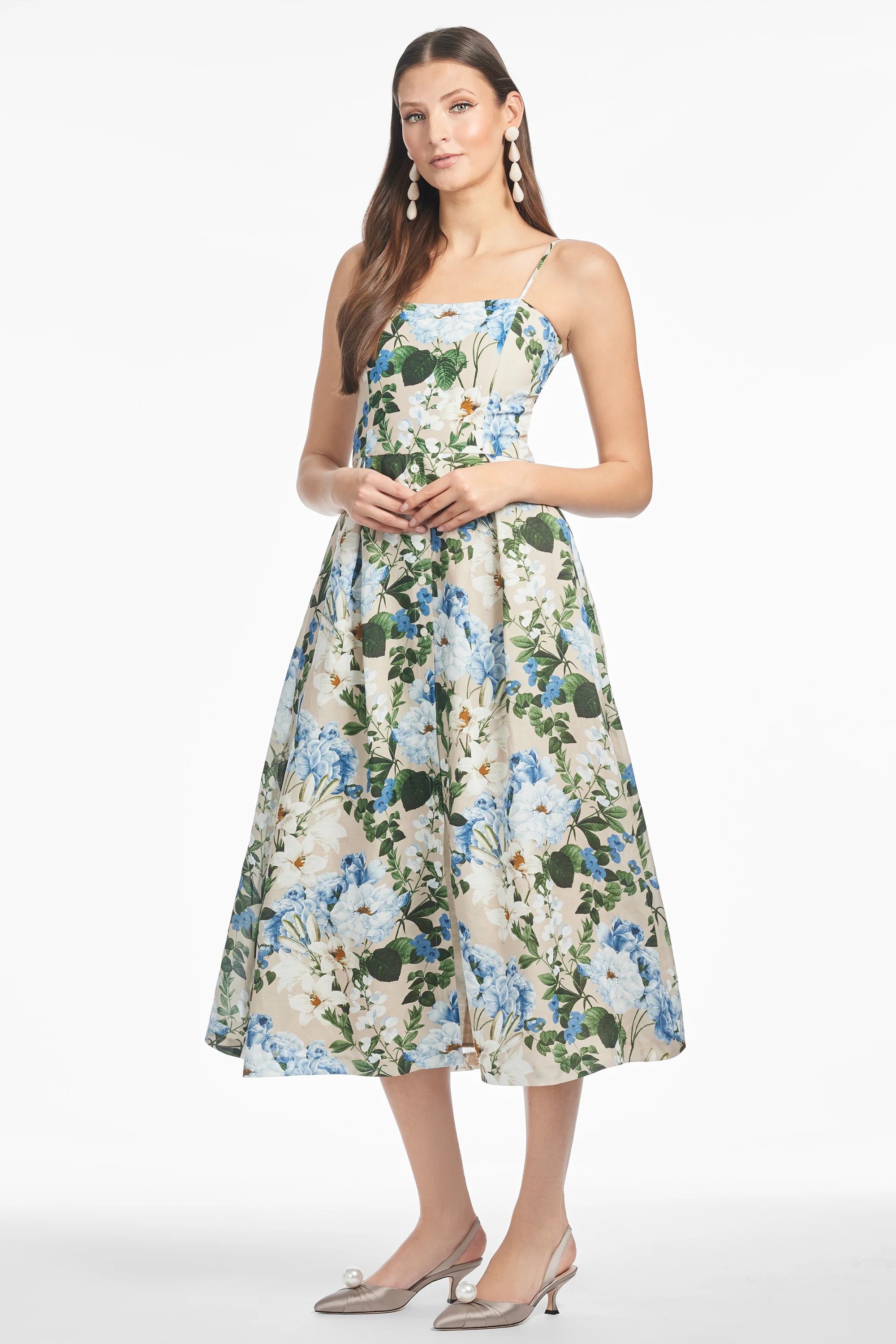 PRU DRESS - DUNE AND DUSK PETALS - FINAL SALE - Image 2