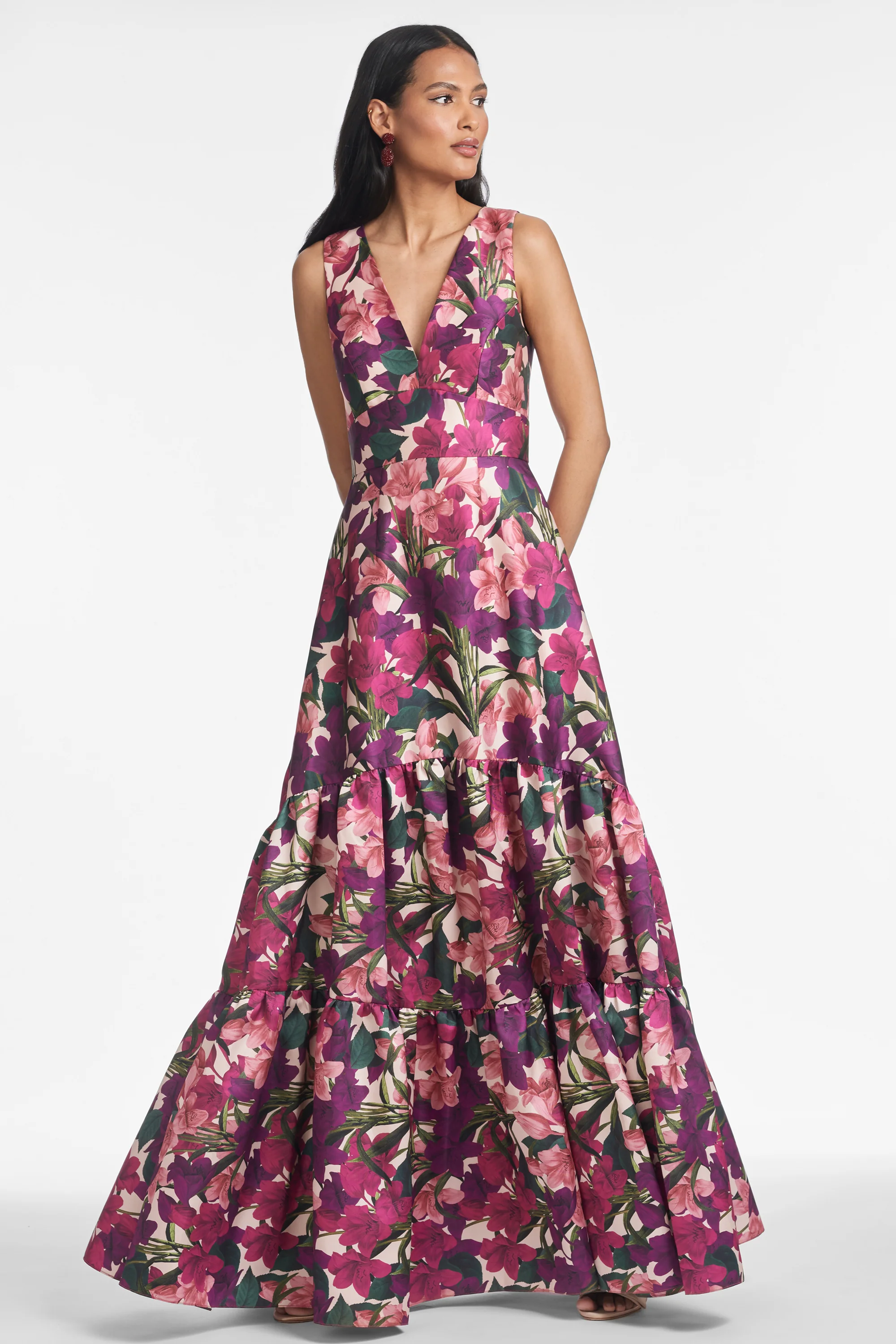 RORI GOWN - CASA BLANCA LILLIES - FINAL SALE
