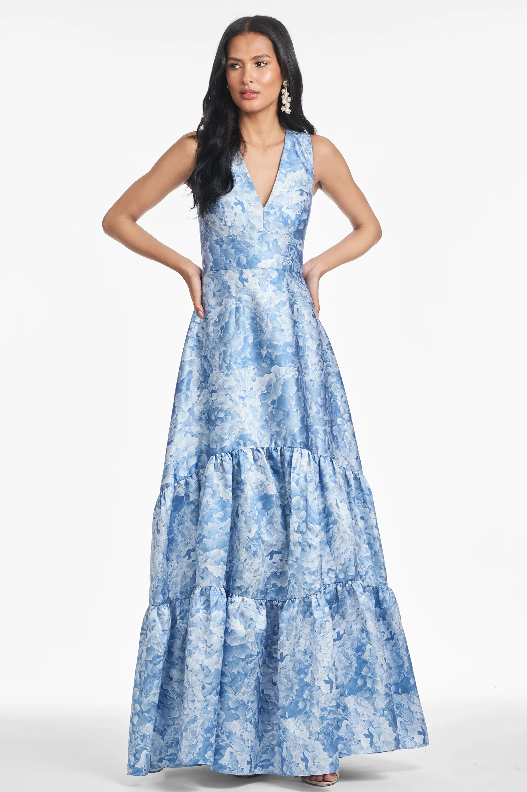 RORI GOWN - HYDRANGEA BLOOMS - FINAL SALE - Image 2