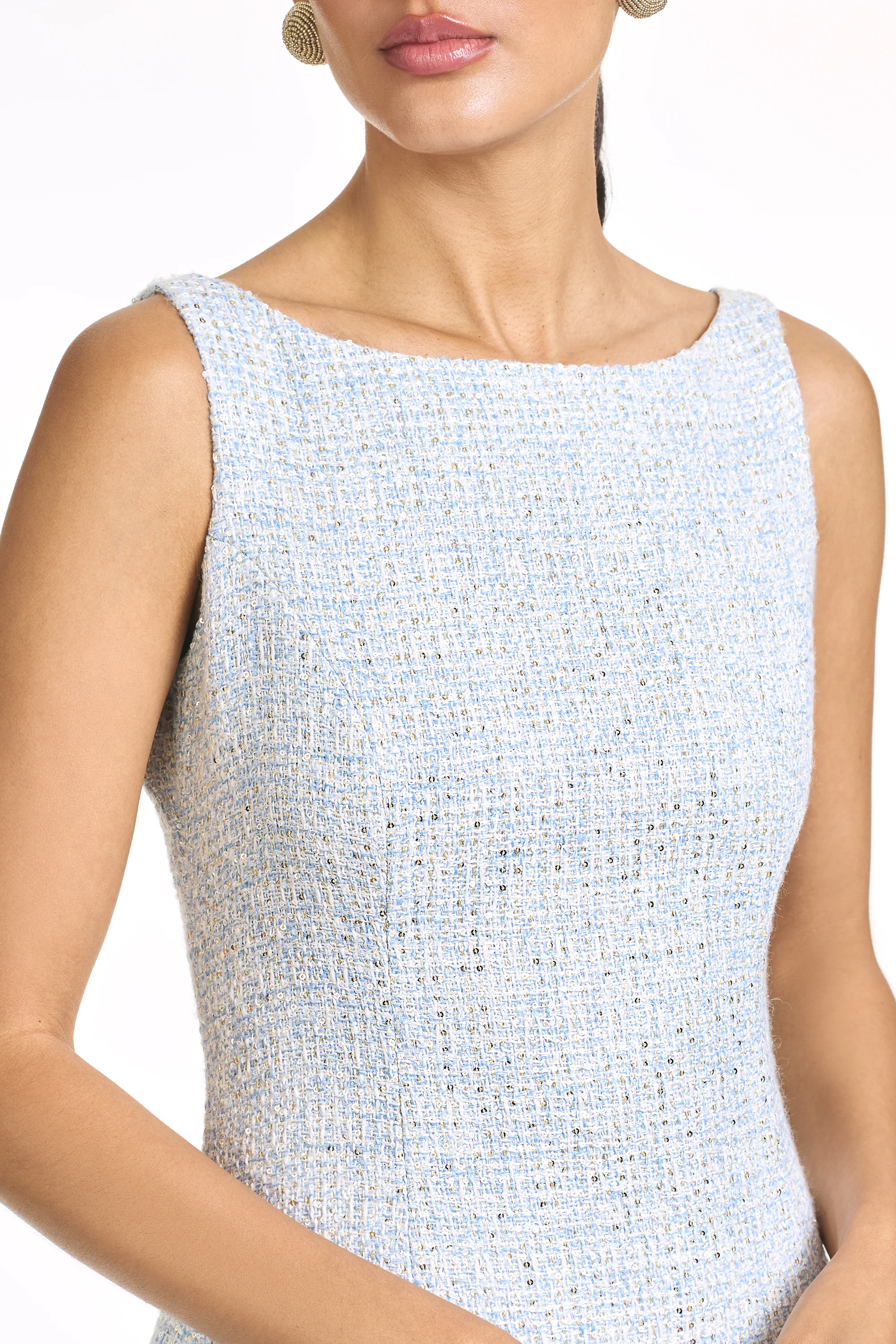 SABRINA DRESS - ICE BLUE - Image 2
