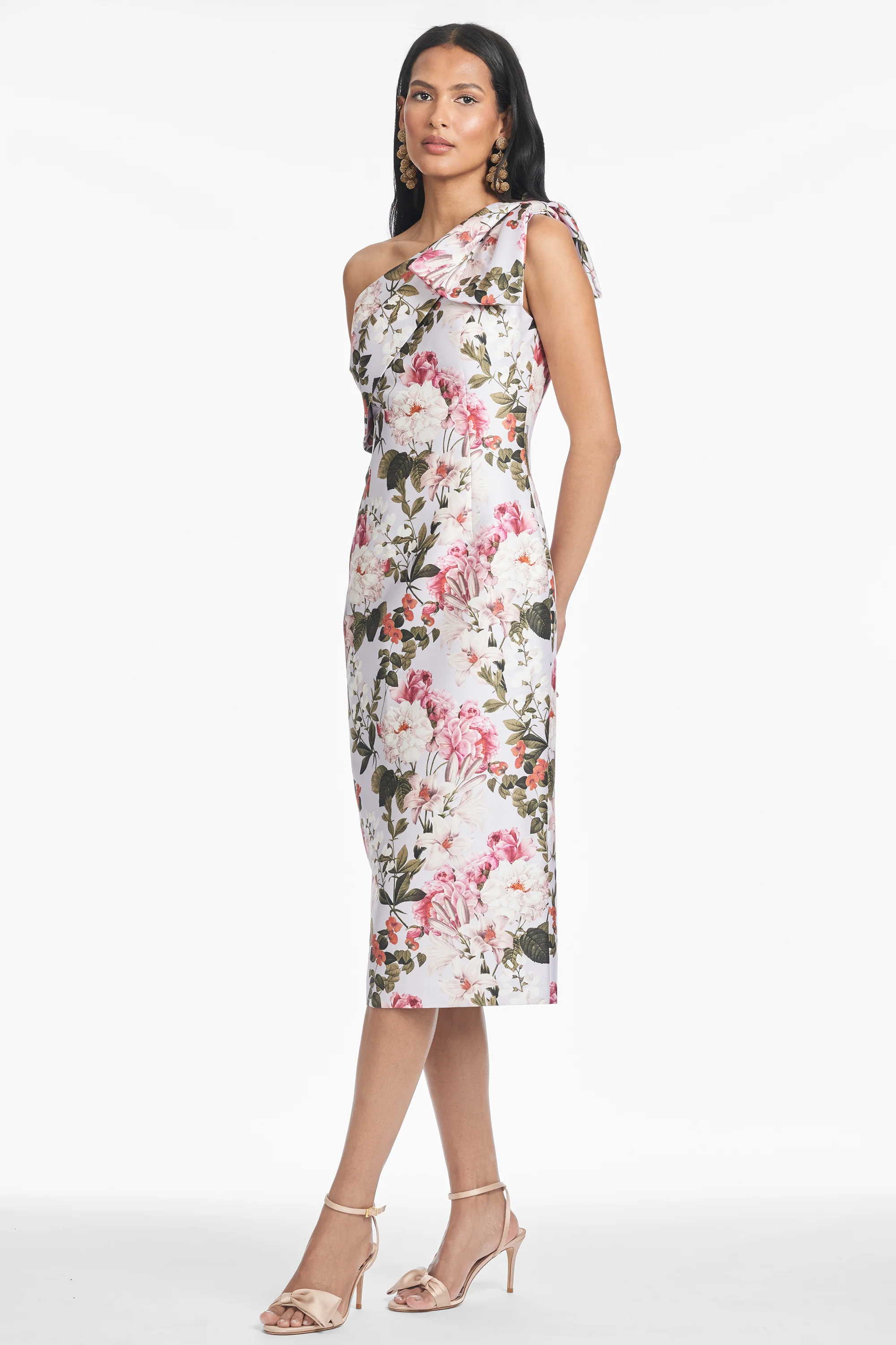 SHARLA DRESS - PERWINKLE AND PETALS - FINAL SALE - Image 2