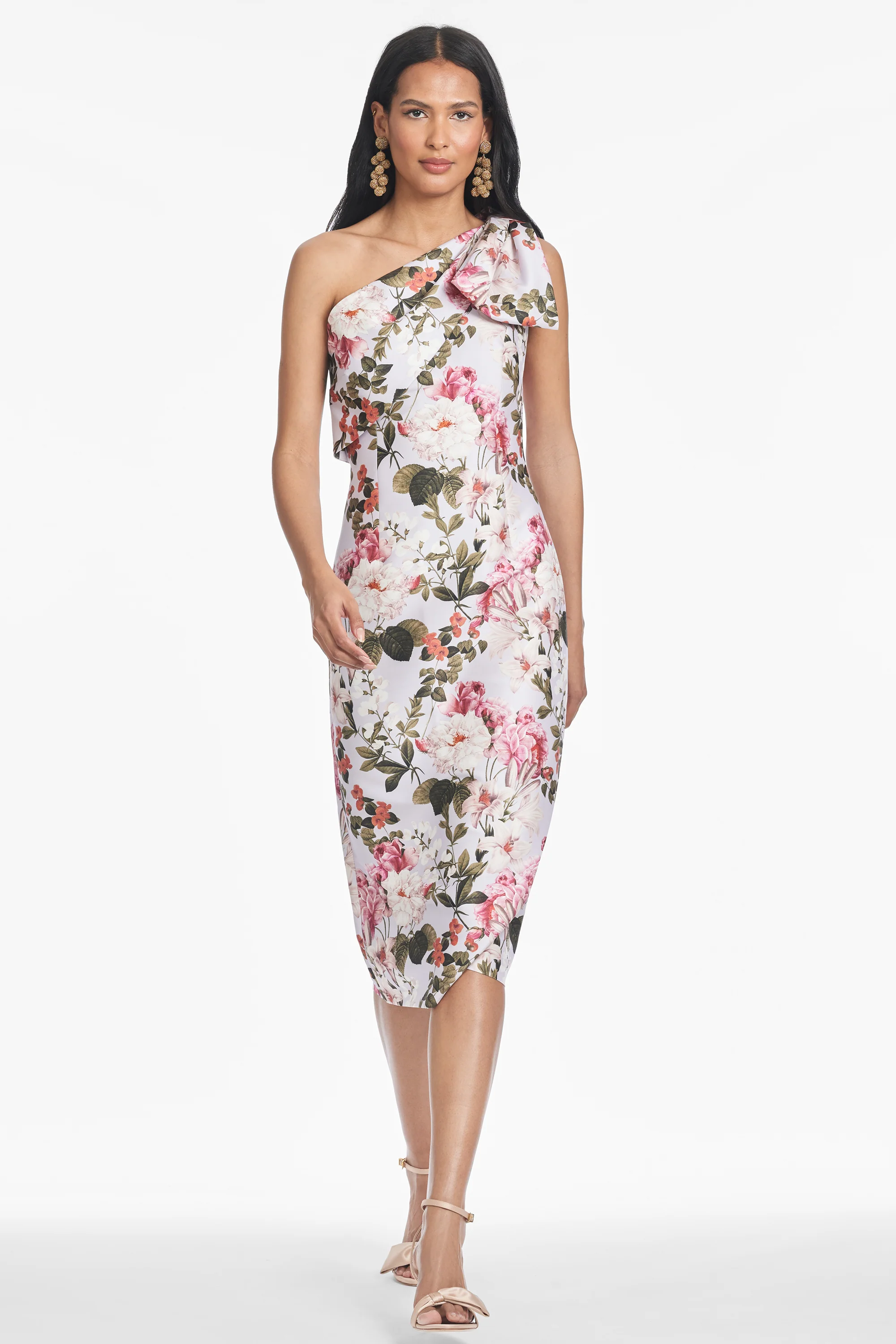 SHARLA DRESS - PERWINKLE AND PETALS - FINAL SALE - Image 4
