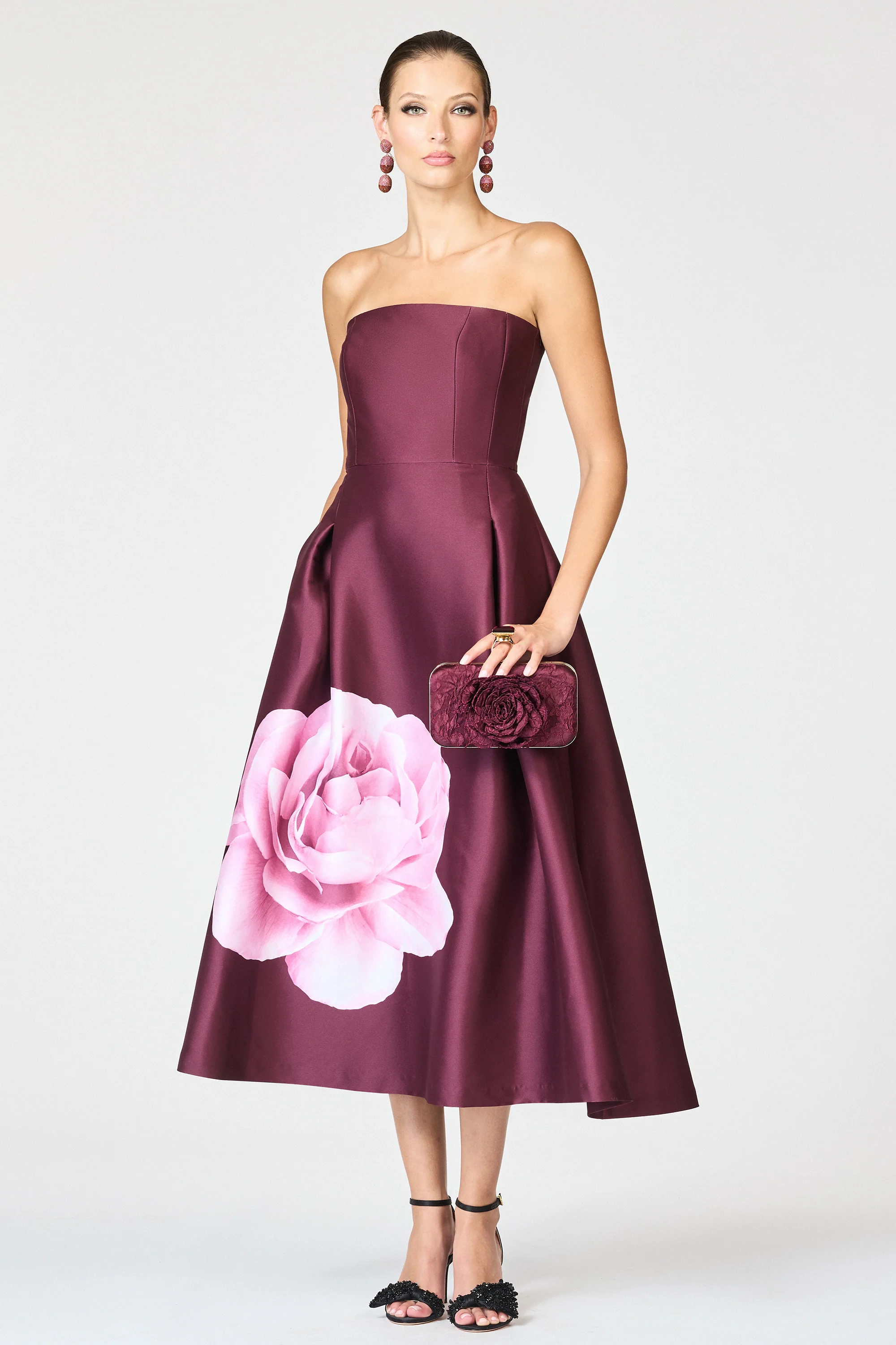 SHAY DRESS - BORDEAUX ESPERANCE - Image 4