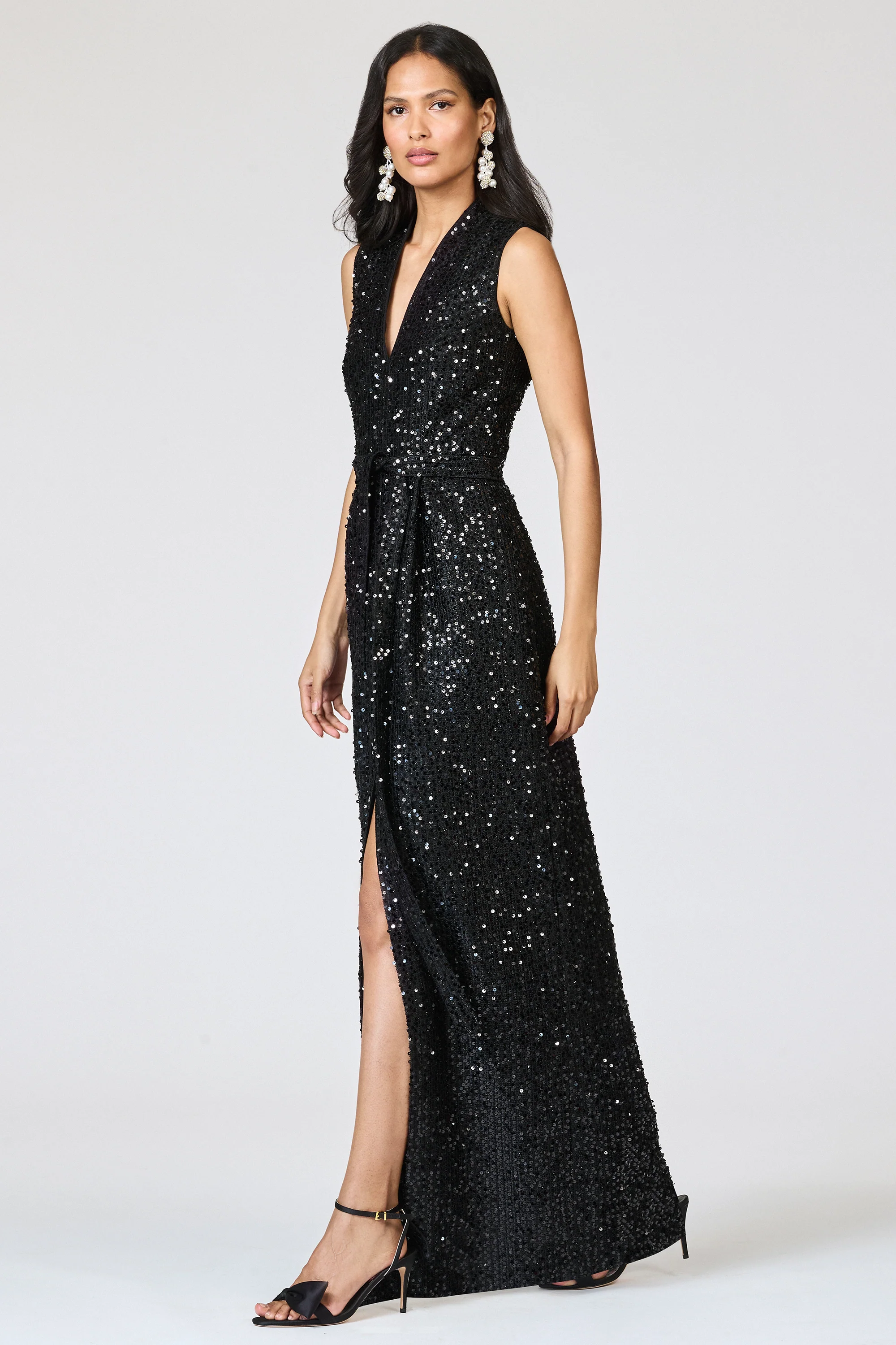 SYLVAIN GOWN - BLACK - FINAL SALE - Image 4