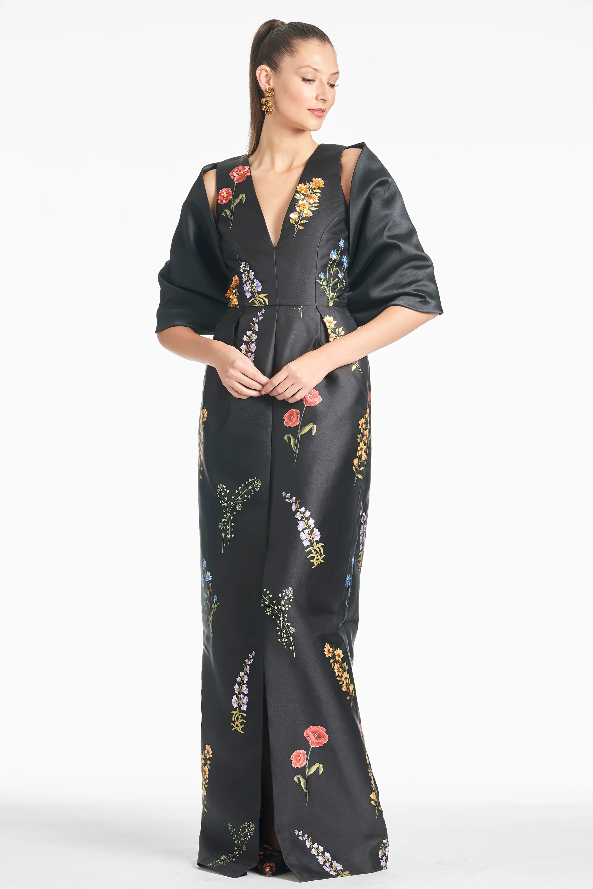 THE HUG SHAWL - BLACK - Image 2