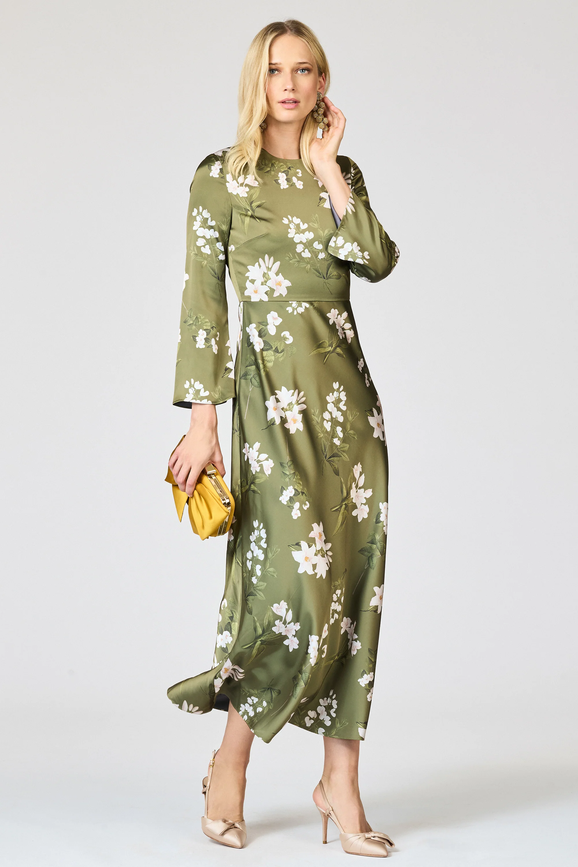 TYRA DRESS - MOSS FORMOSA