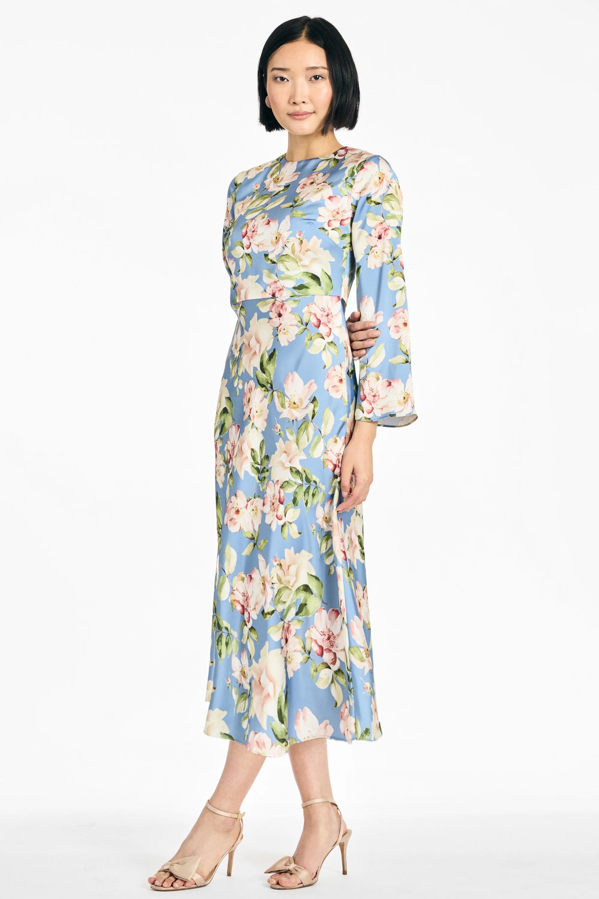 TYRA DRESS - TWILIGHT CAMELLIA - Image 2