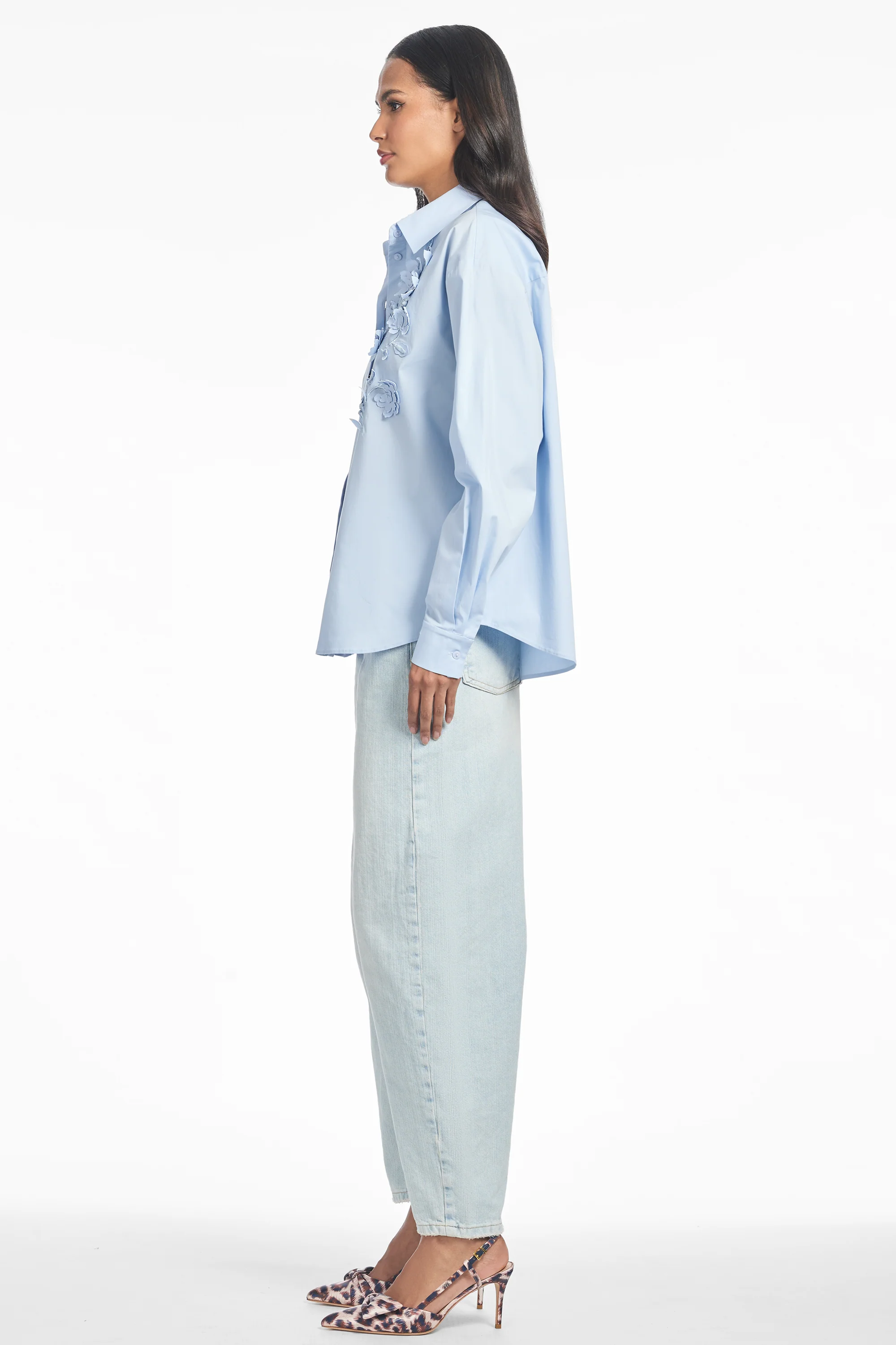 VIOLA TOP - GLACIAL BLUE - FINAL SALE - Image 3