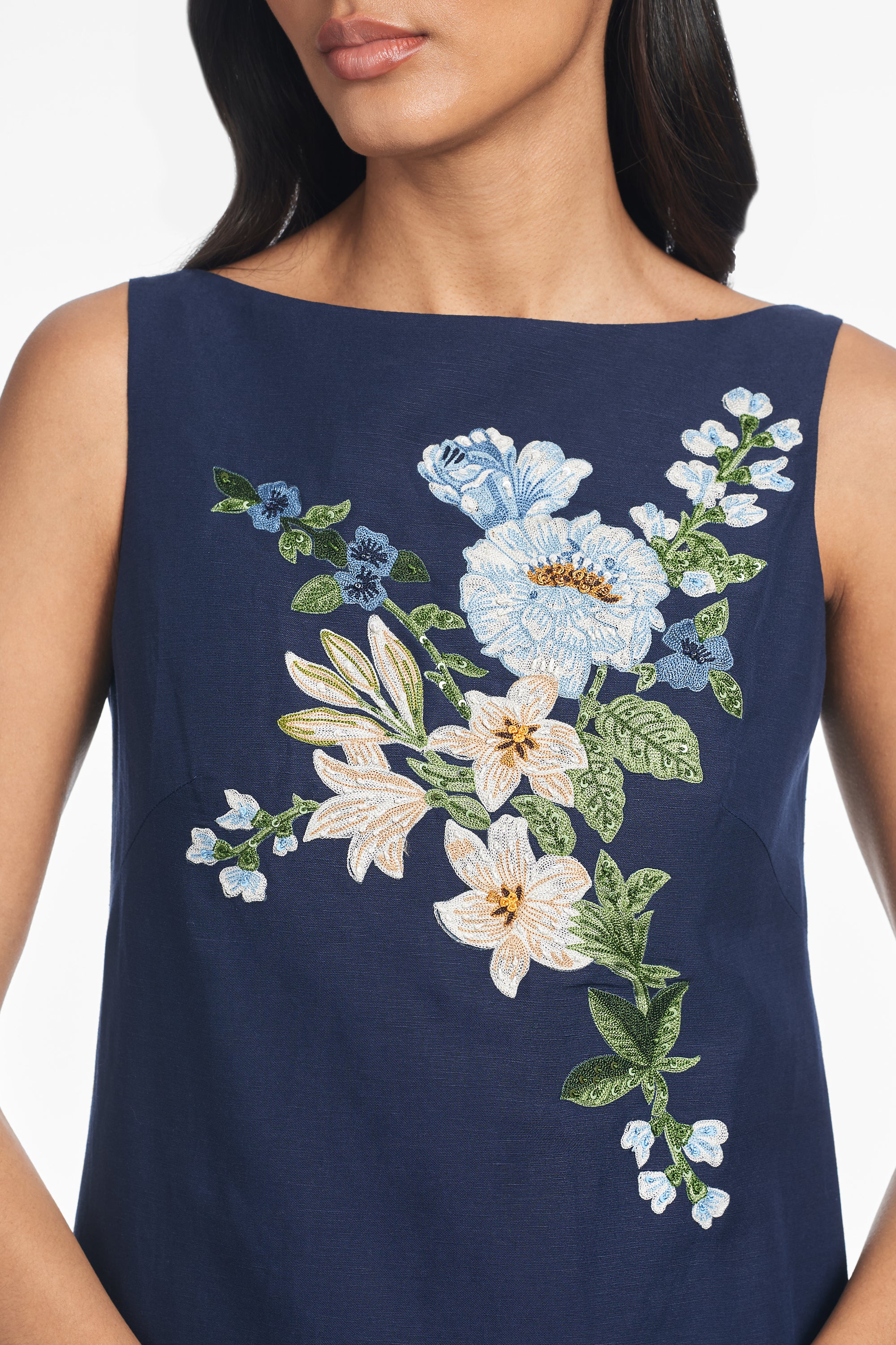 WILLA DRESS - MIDNIGHT - Image 3